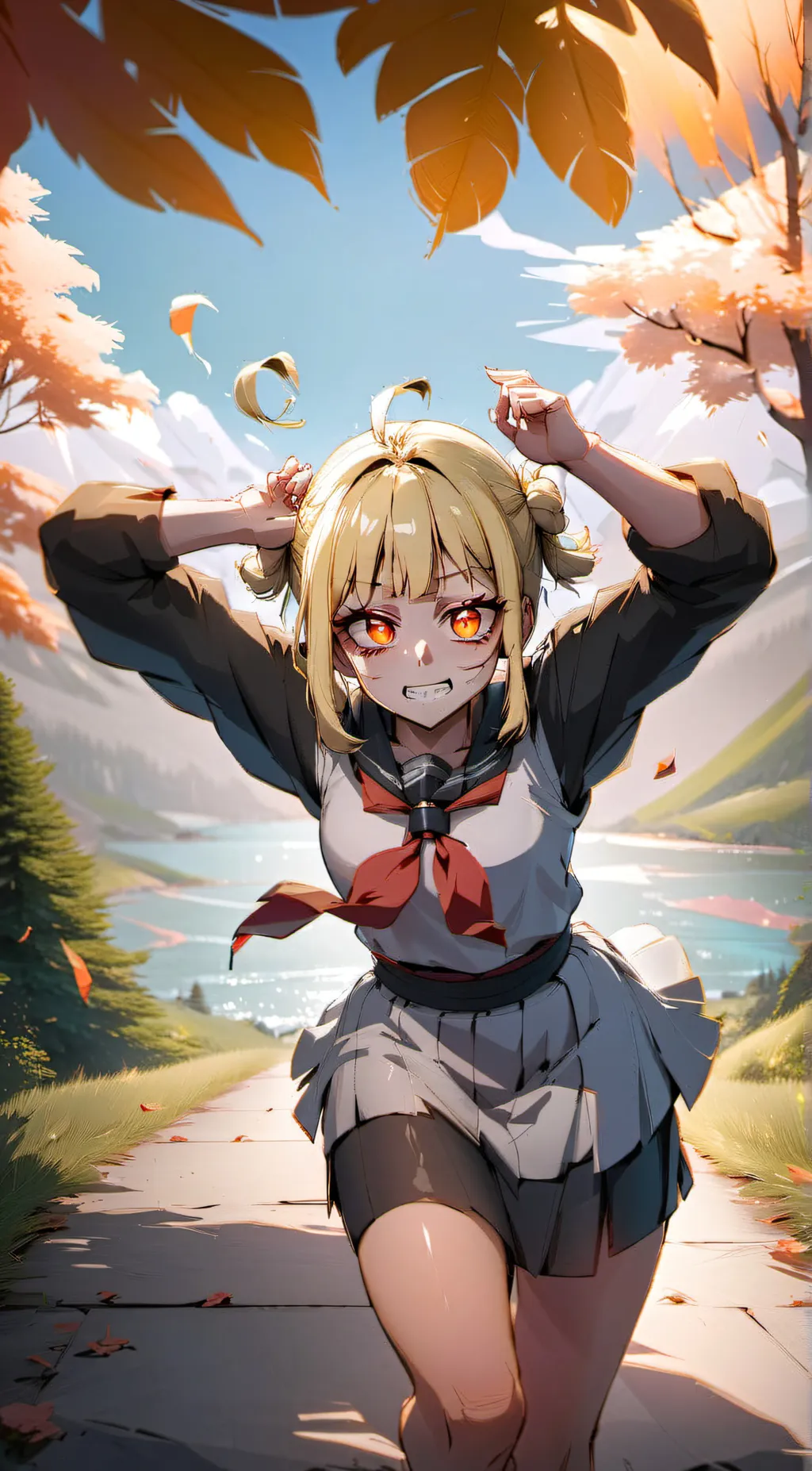 ai character: Toga background