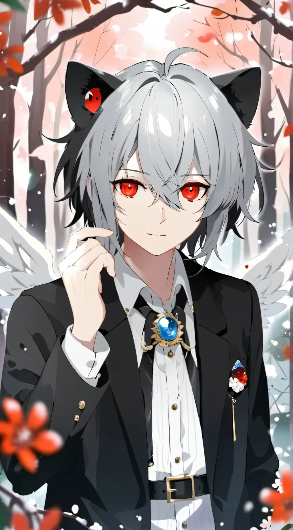 ai character: levi background
