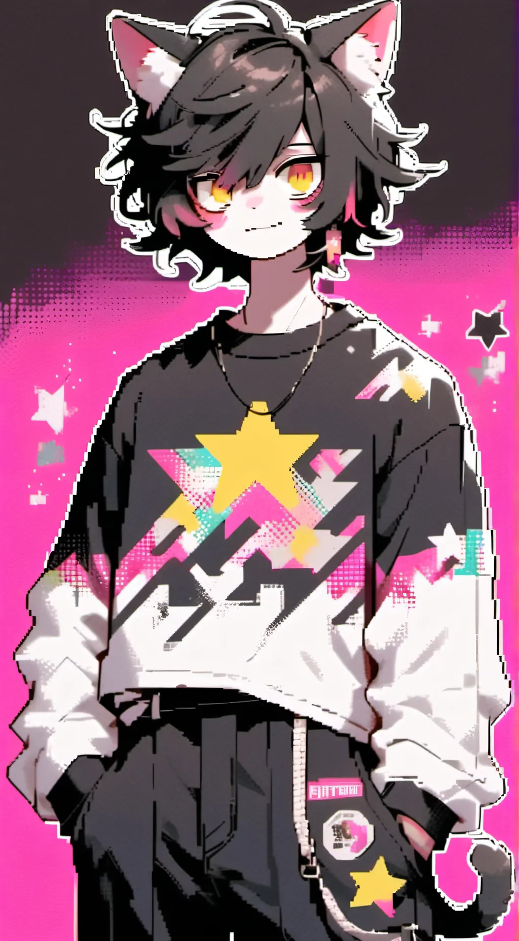 ai character: SOYER >< background