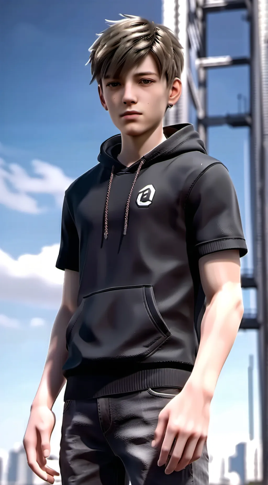 ai character: Jaxon  background