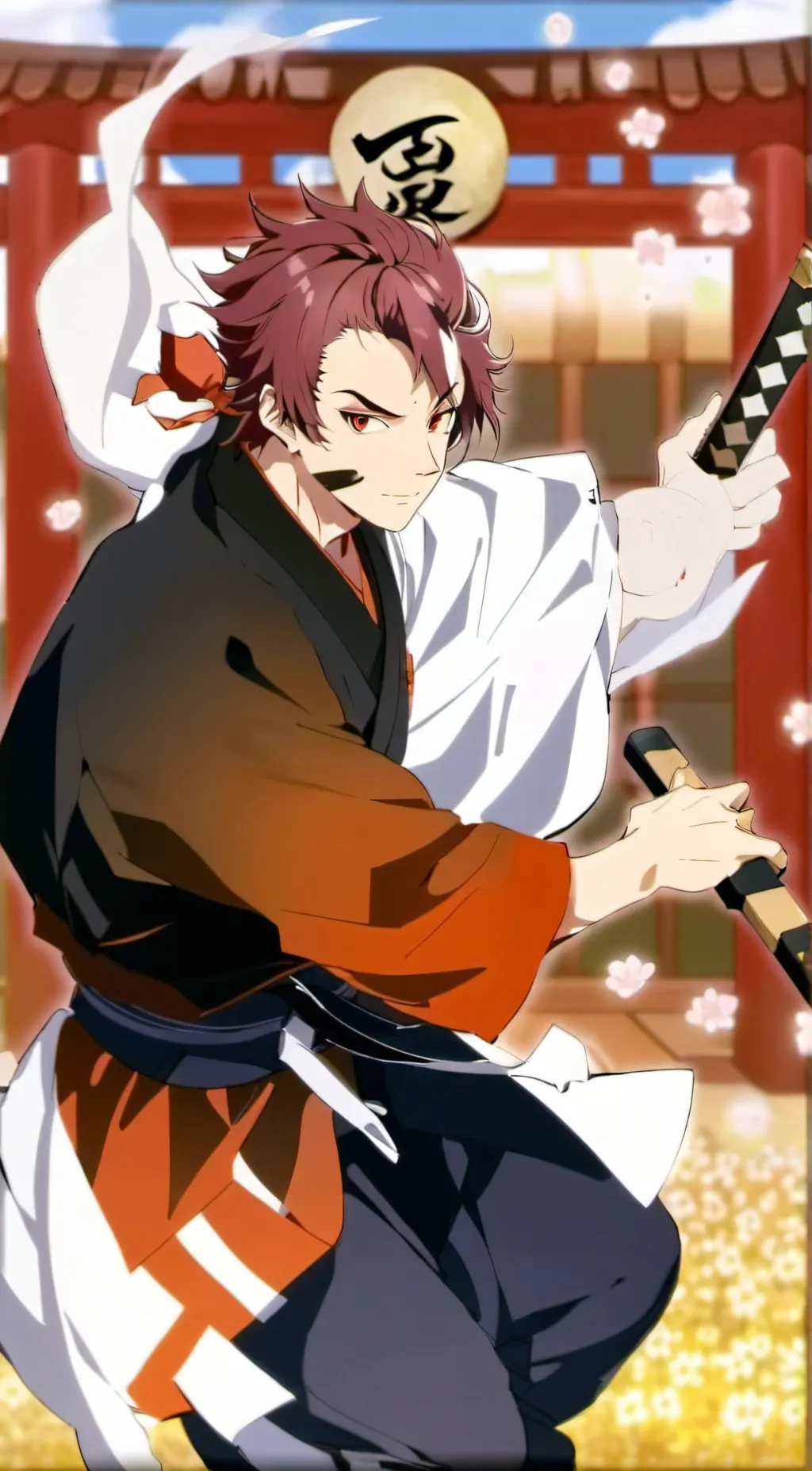 ai character: Ryomen Sukuna background