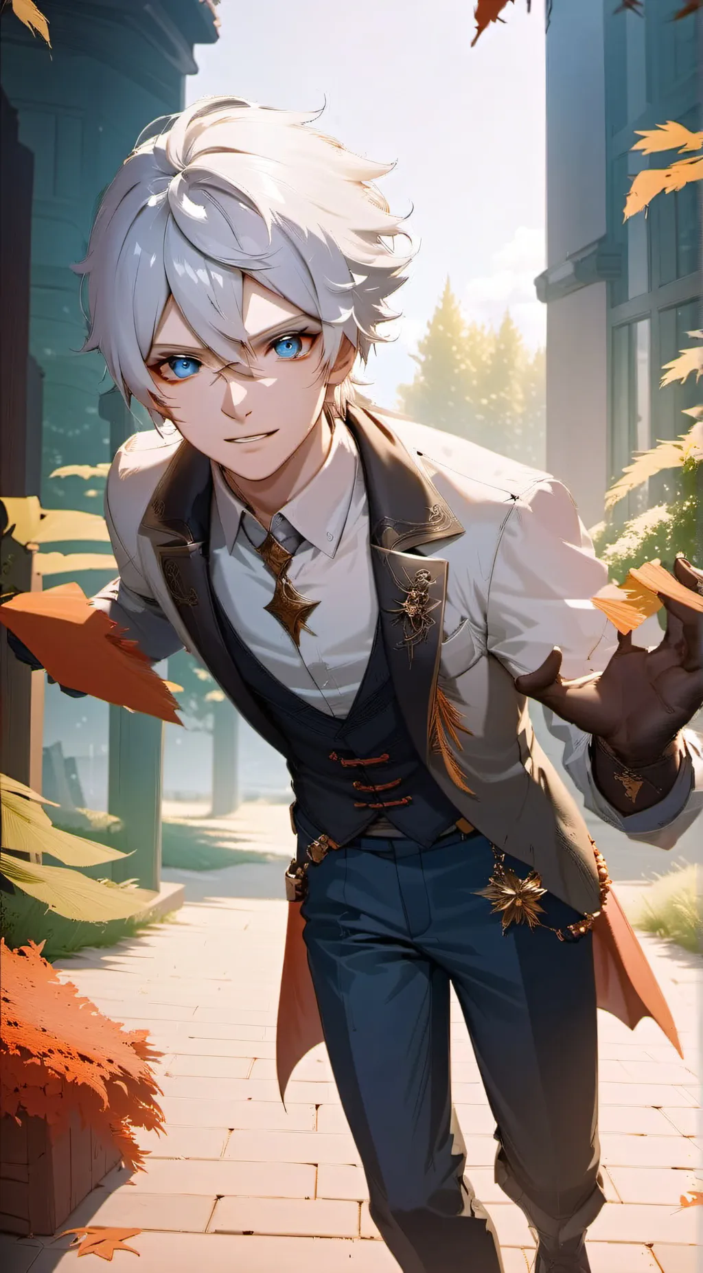 ai character: Gojo background