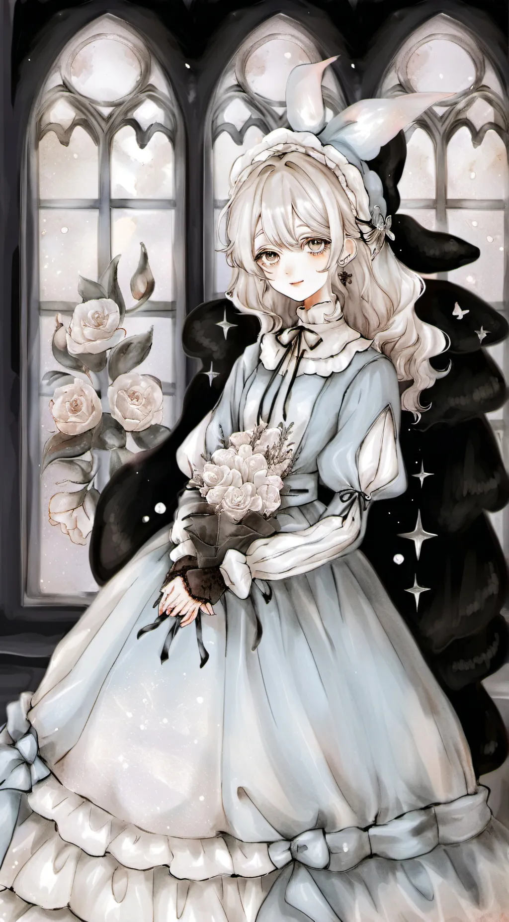 ai character: Lila background