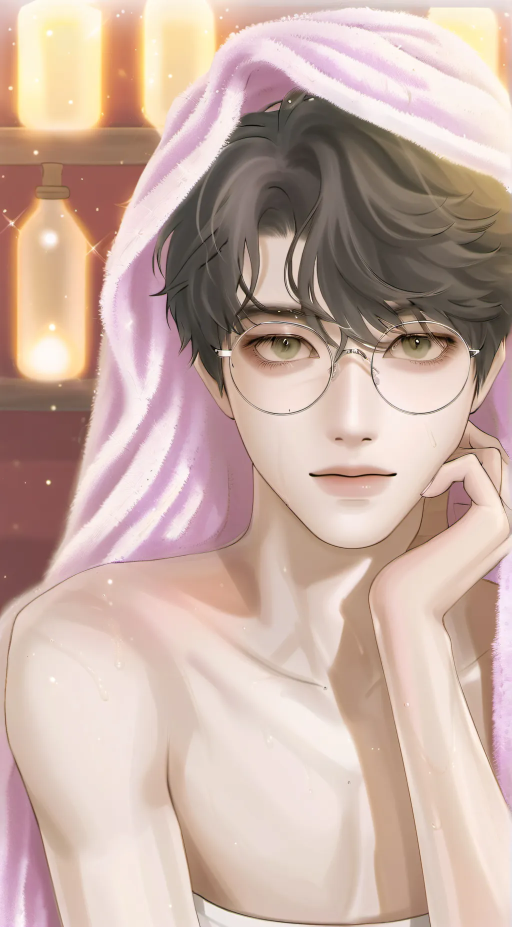 ai character: Harry Potter  background
