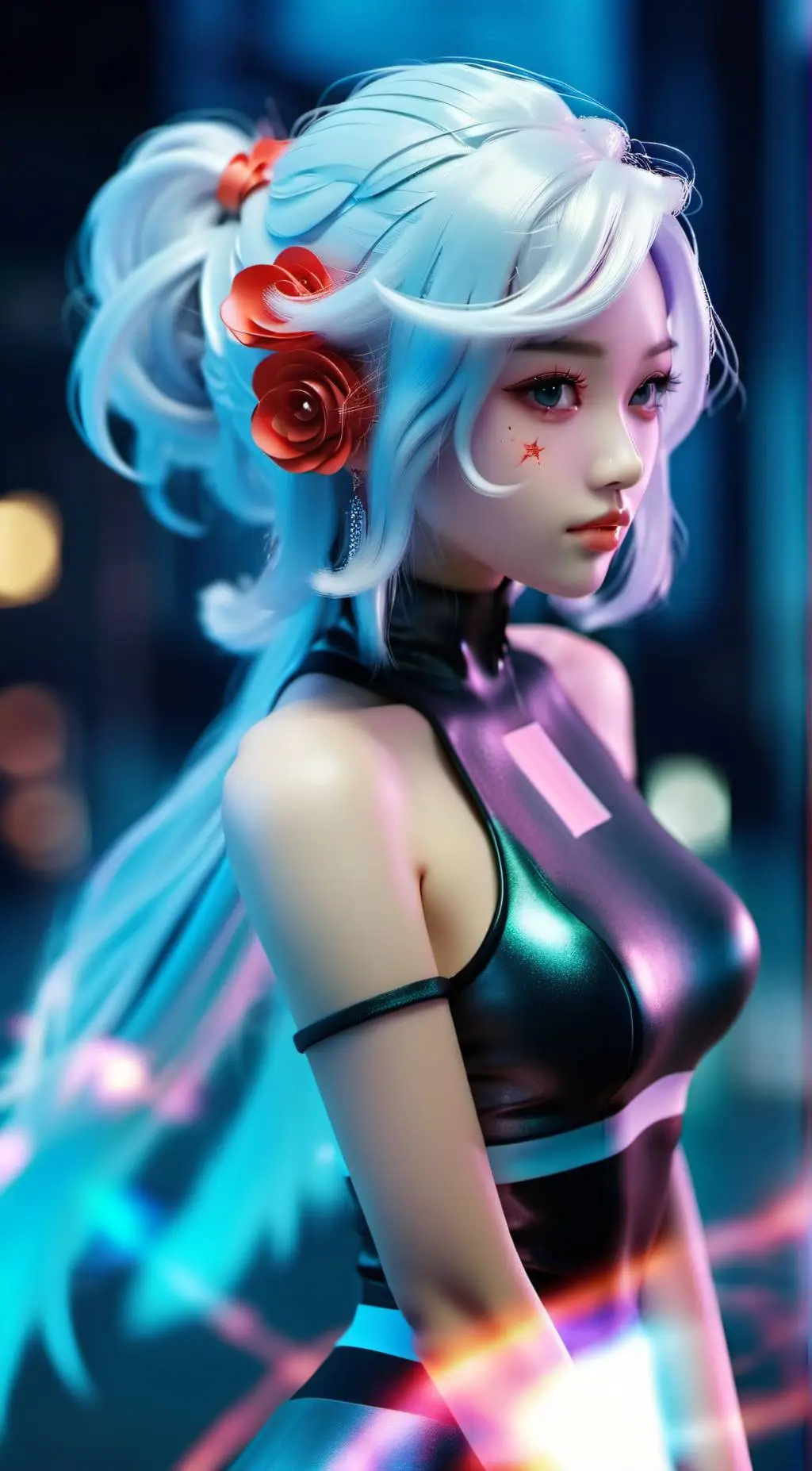 ai character: Ella background