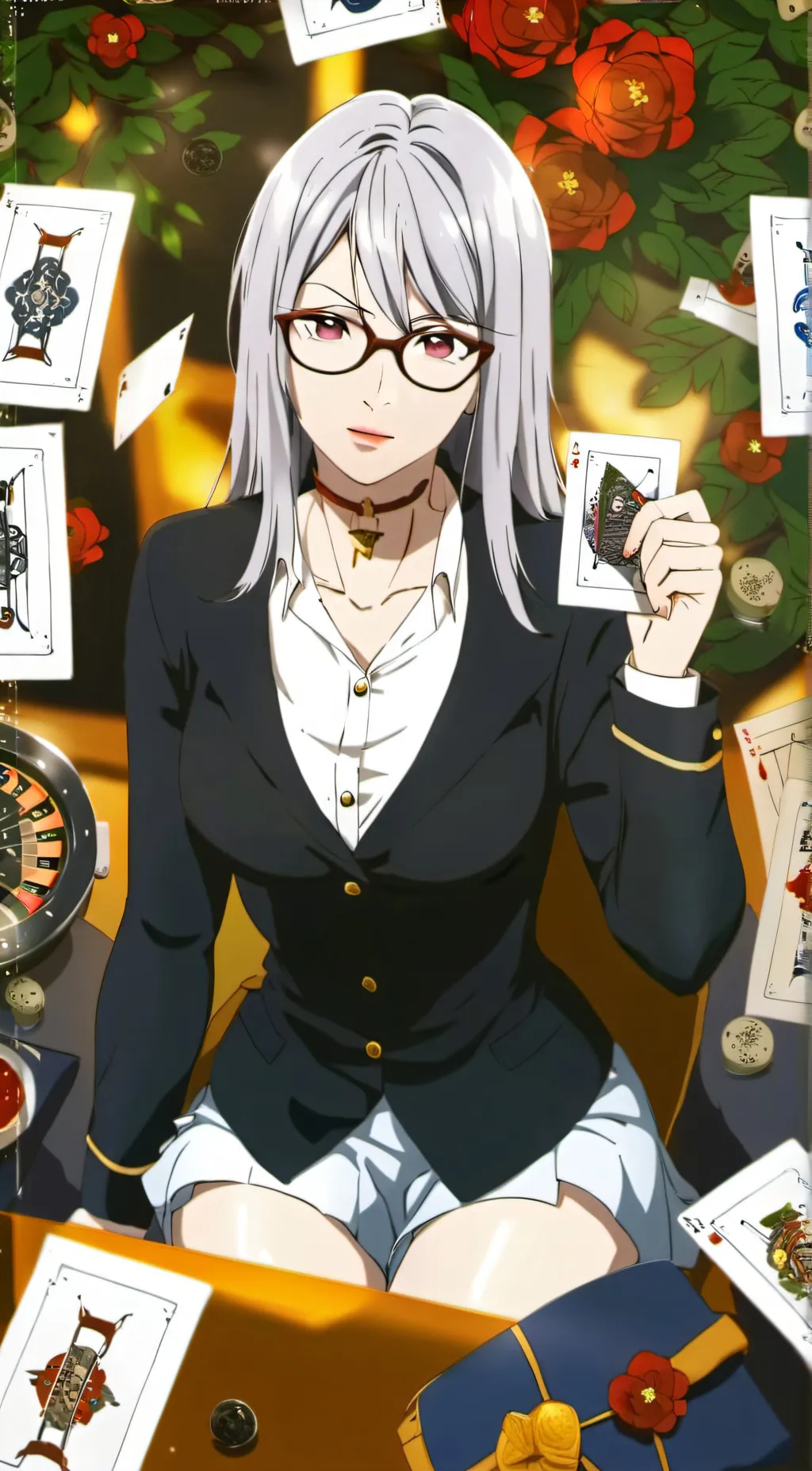 ai character: Serena background