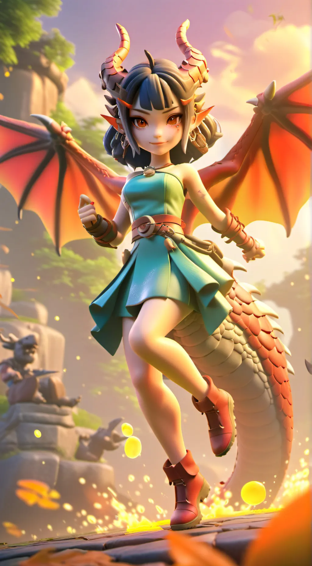 ai character: Ezeli  background
