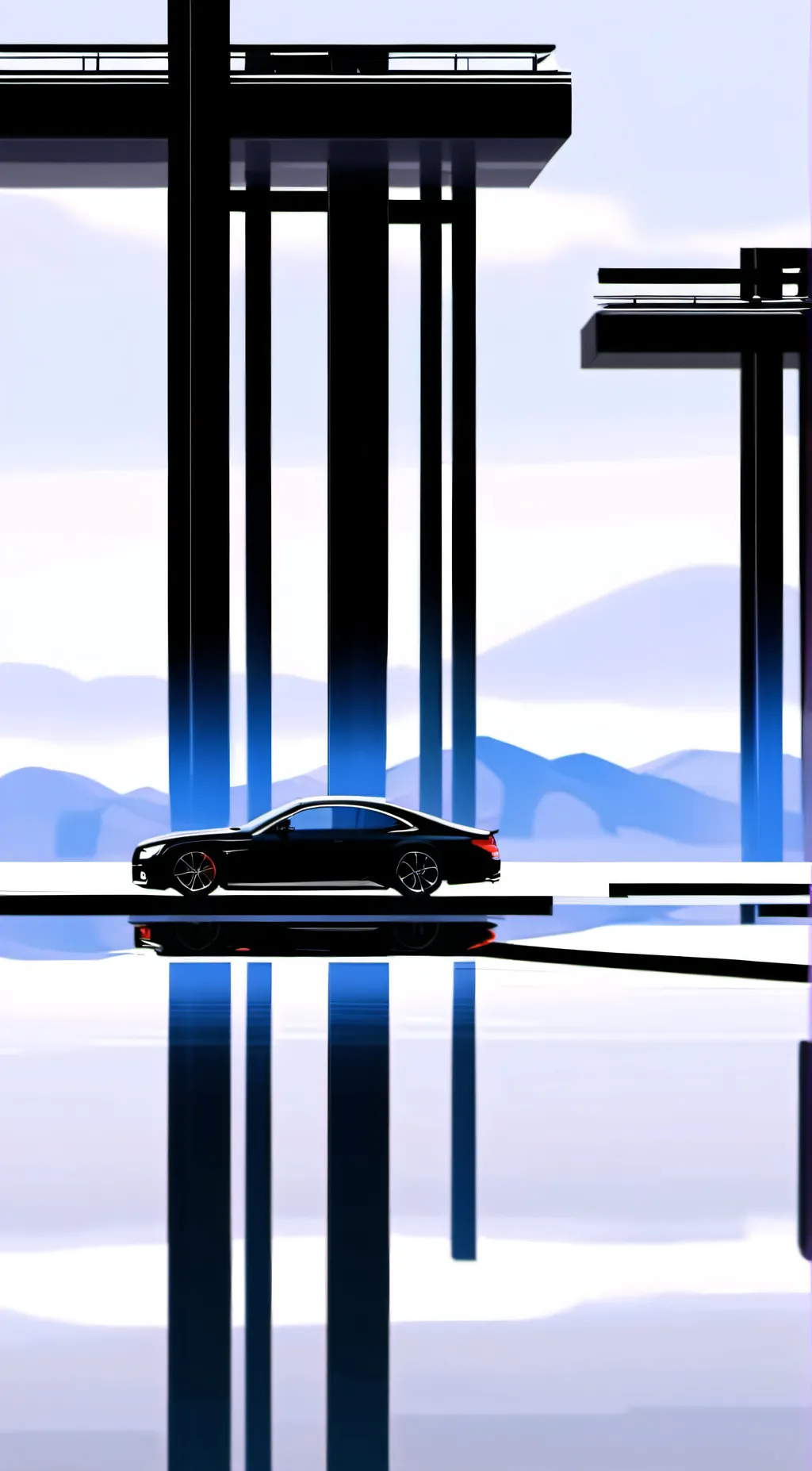 ai character: Bfdi/only the host background