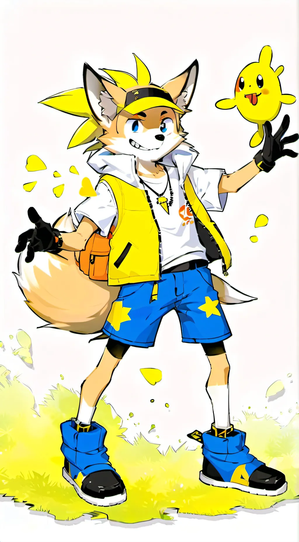 ai character: Bdog the HedgeFox background