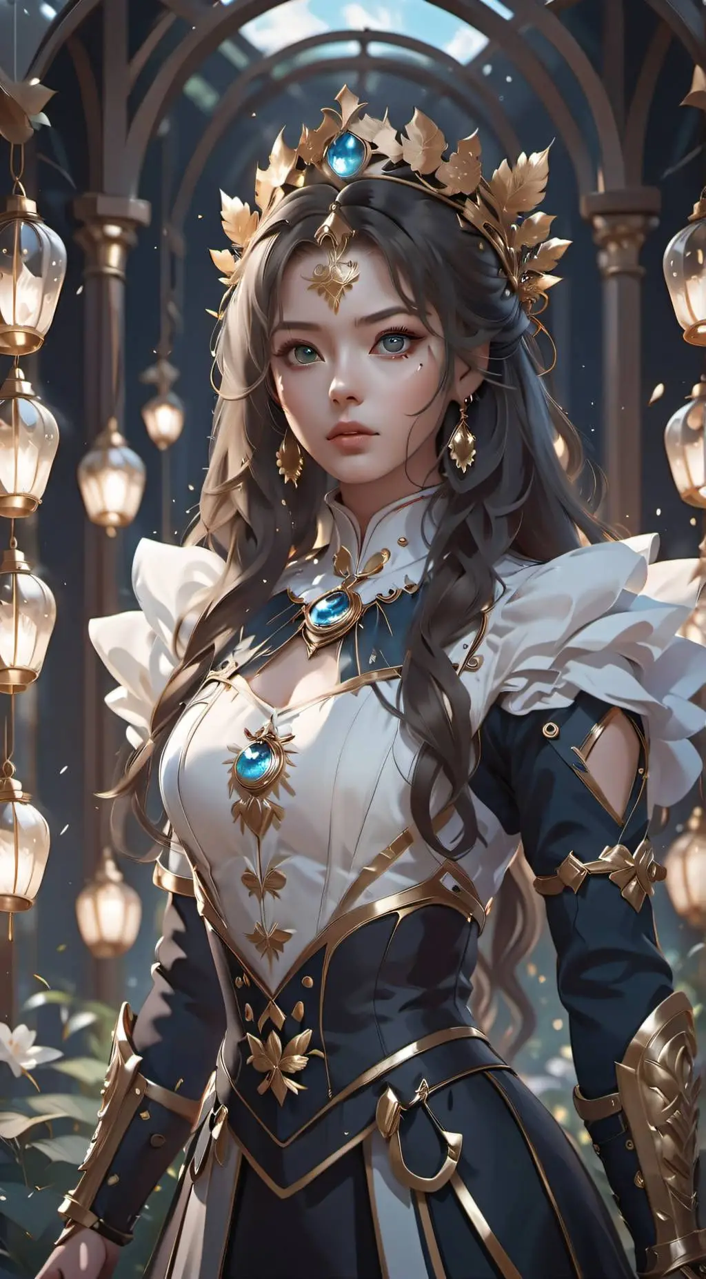 ai character: Queen Elenora background