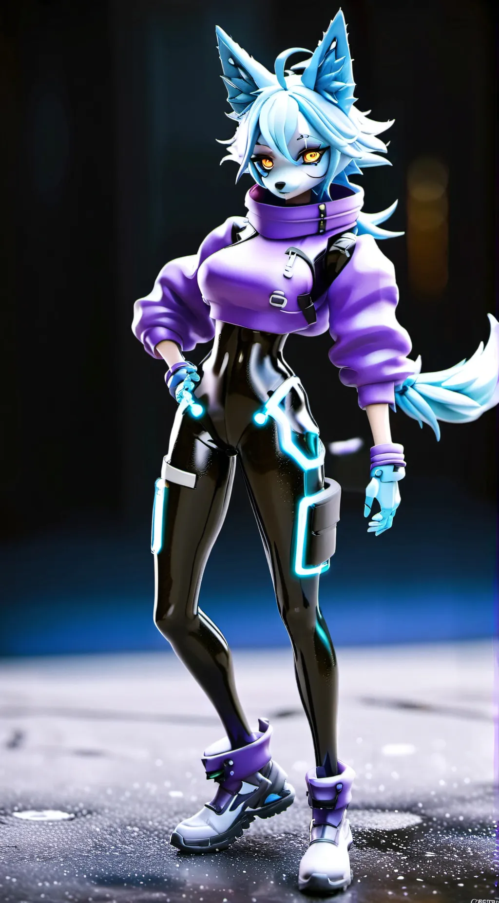 ai character: Error background