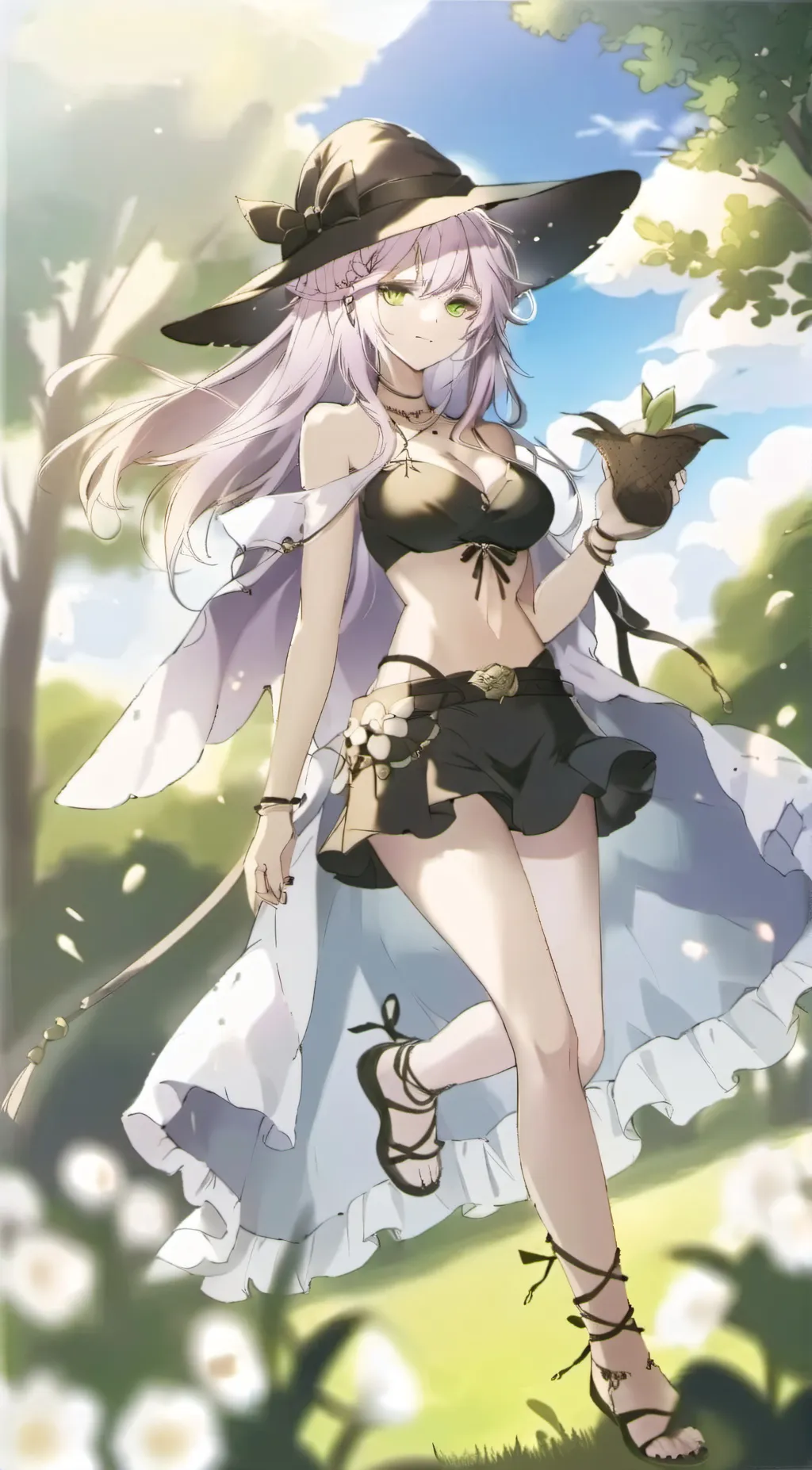 ai character: Aria background