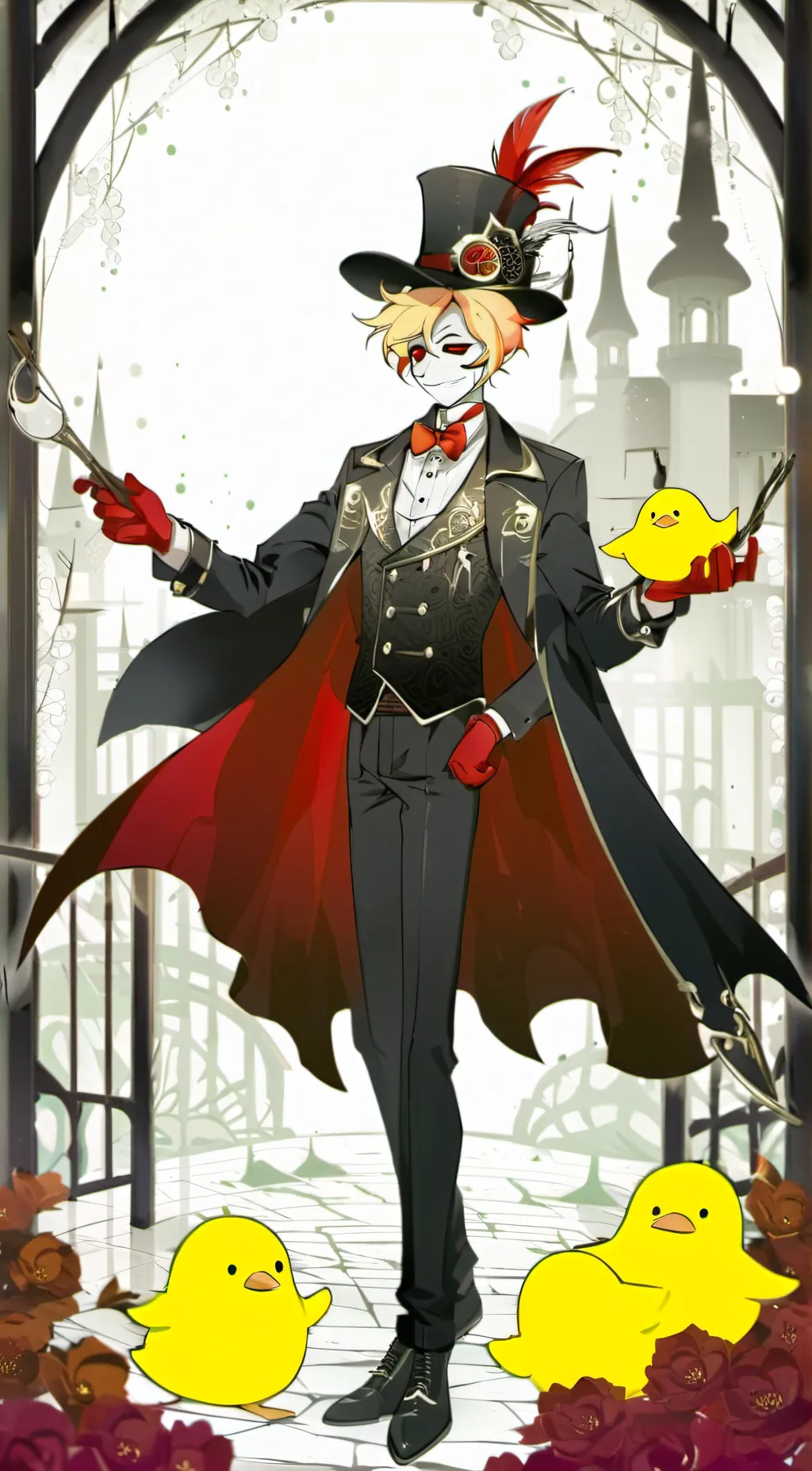 ai character: Lucifer (HH) background