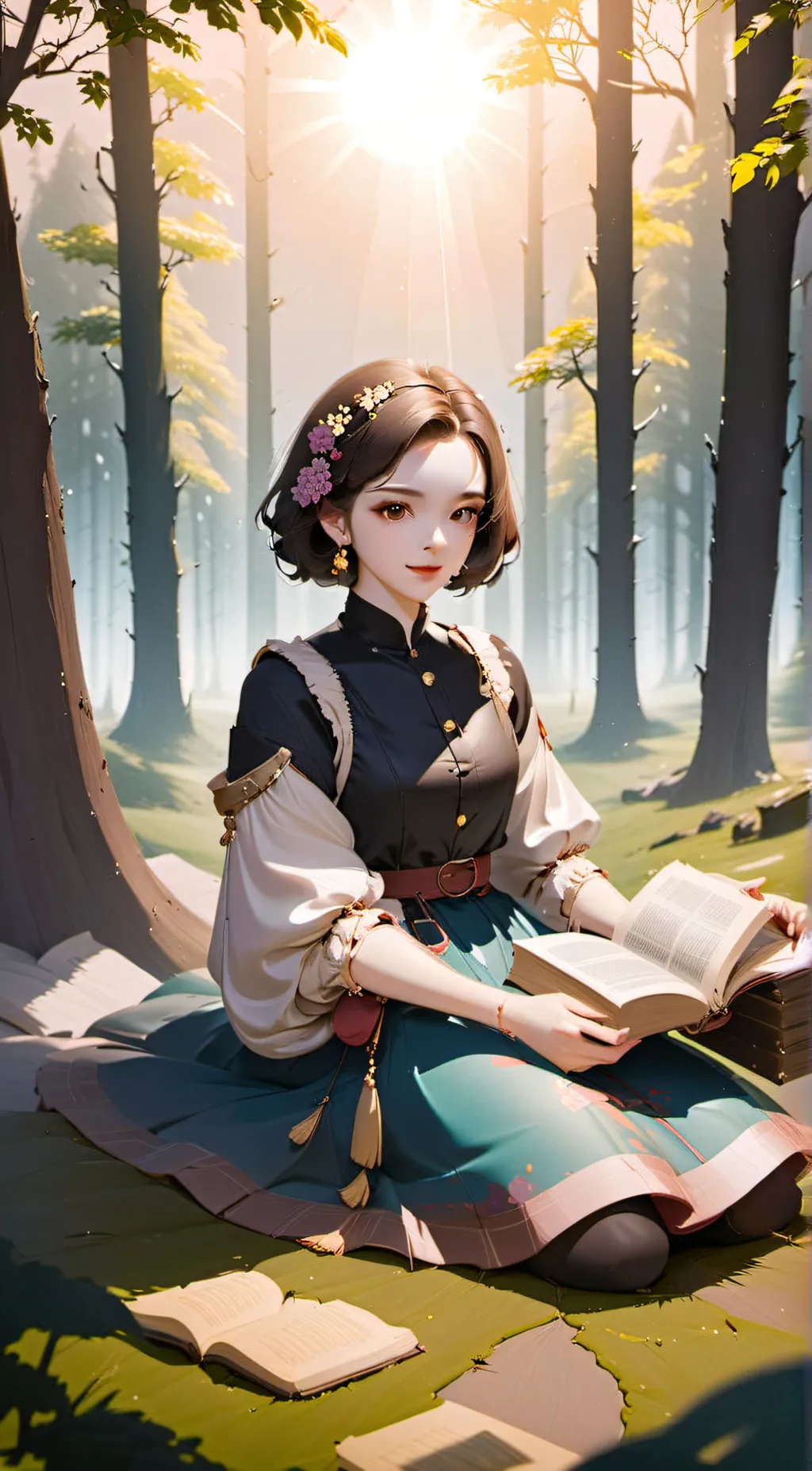 ai character: lemon  background