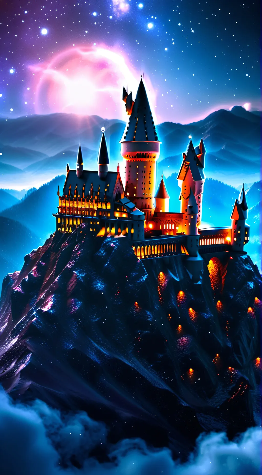 ai character: hogwarts  background