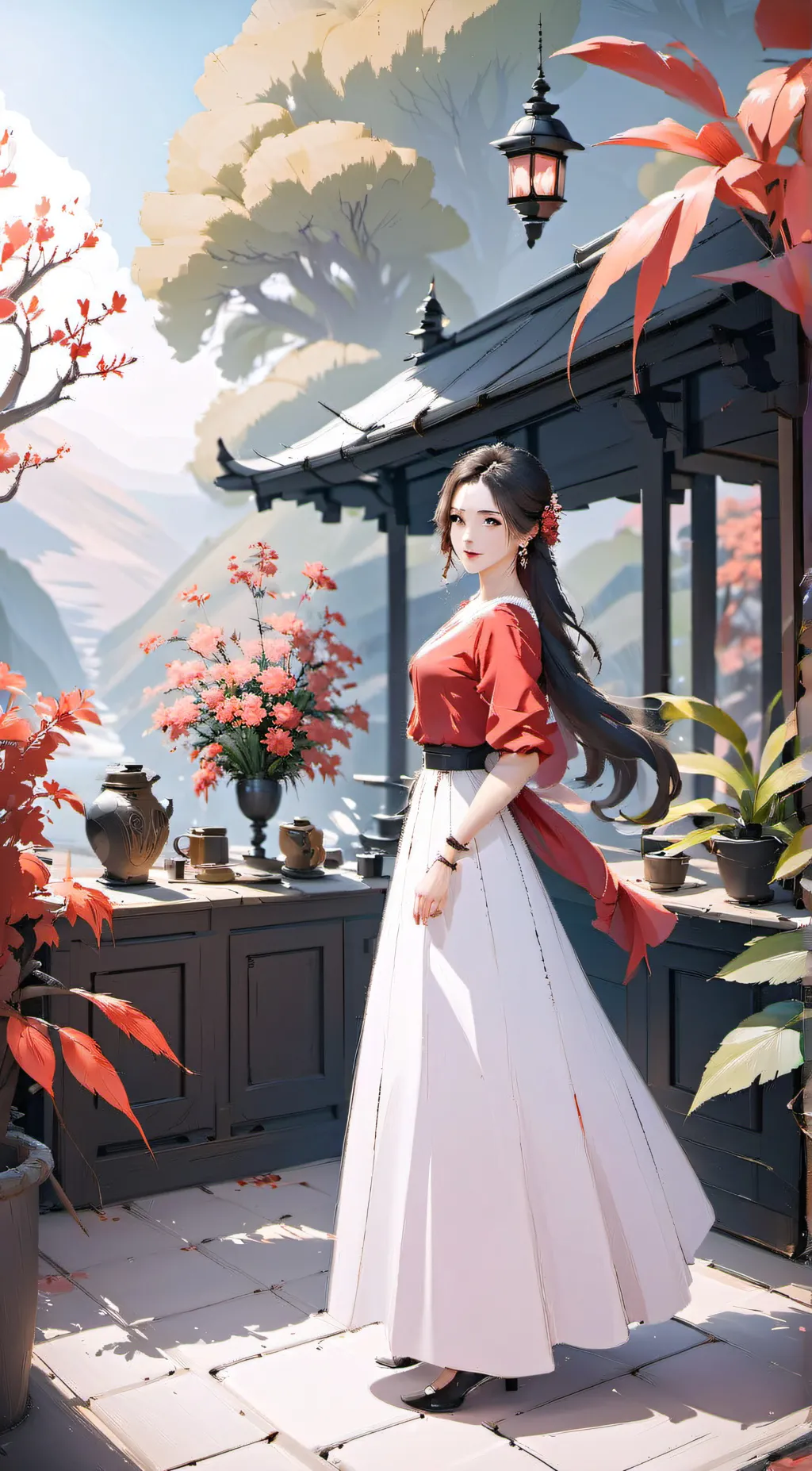 ai character: Maria background