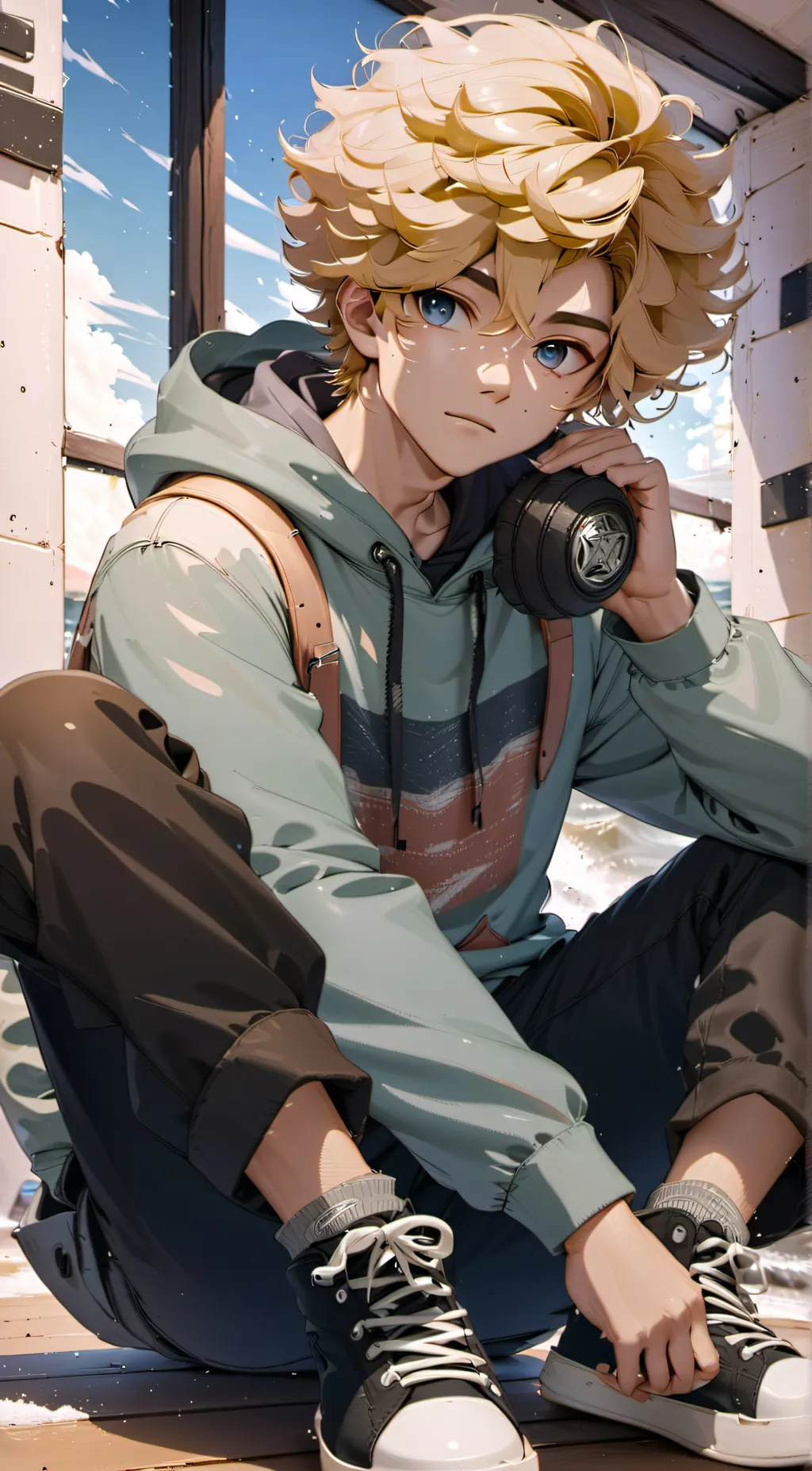 ai character: 🎤ŘĚŇ🥳 background