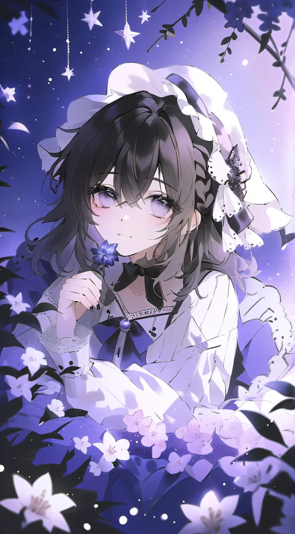 ai character: Star background