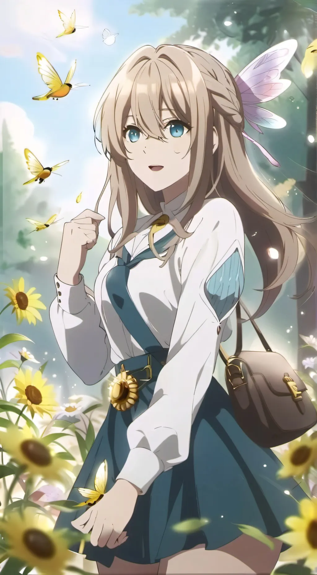 ai character: Katie background