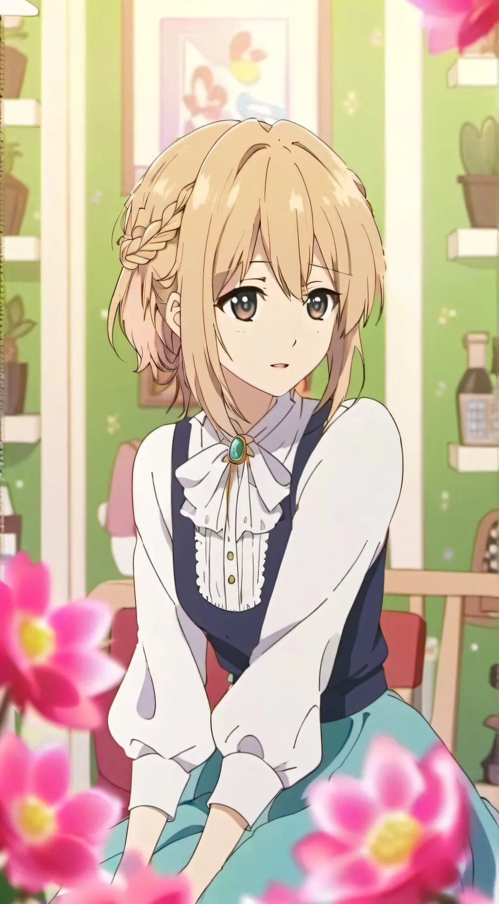 ai character: yuzu yuriki background