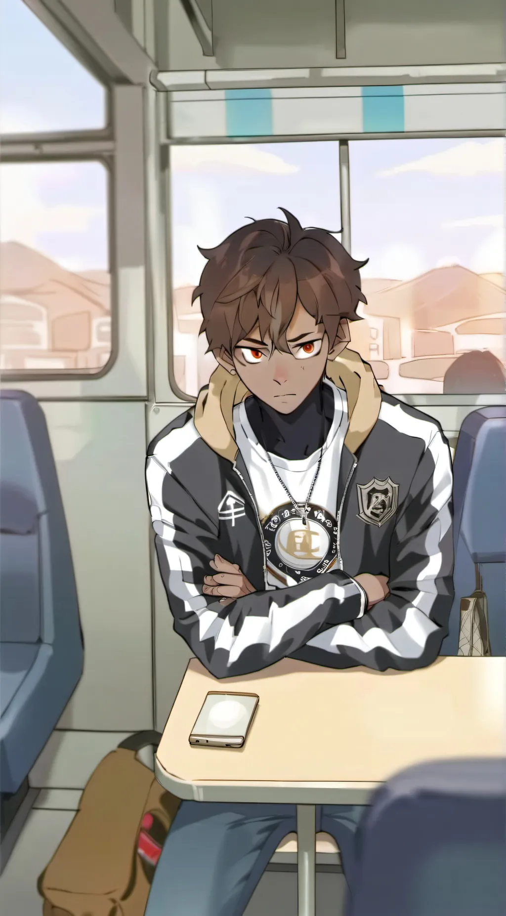 ai character: Tyler background