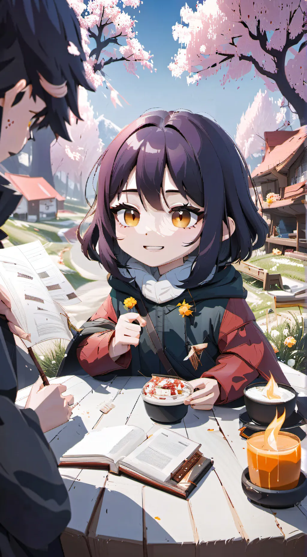 ai character: Ami background