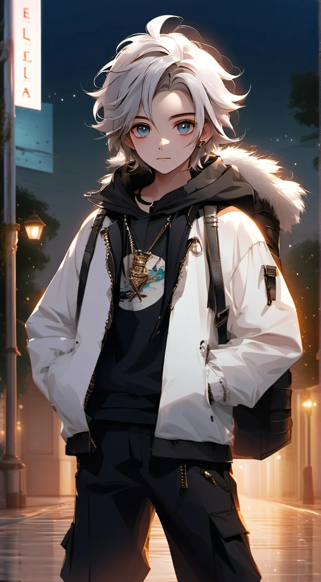 ai character: tokelau  background