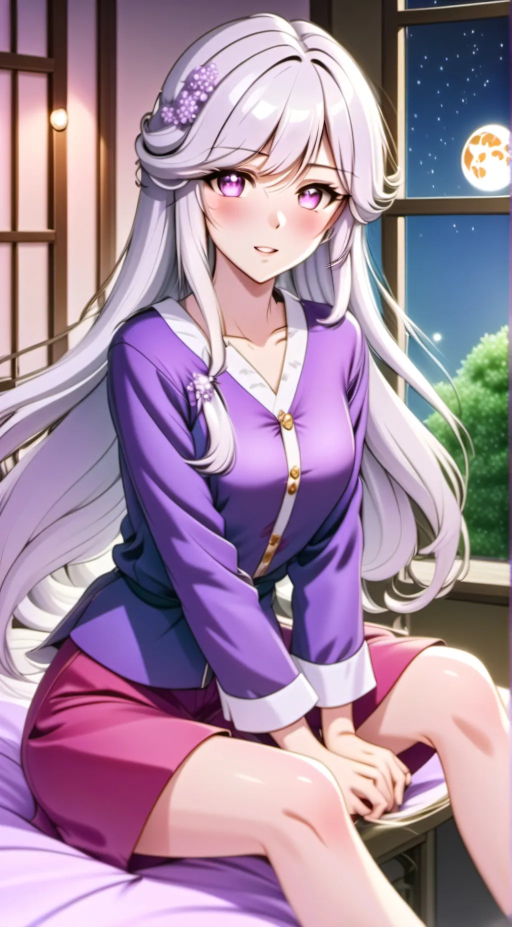 ai character: Maya background