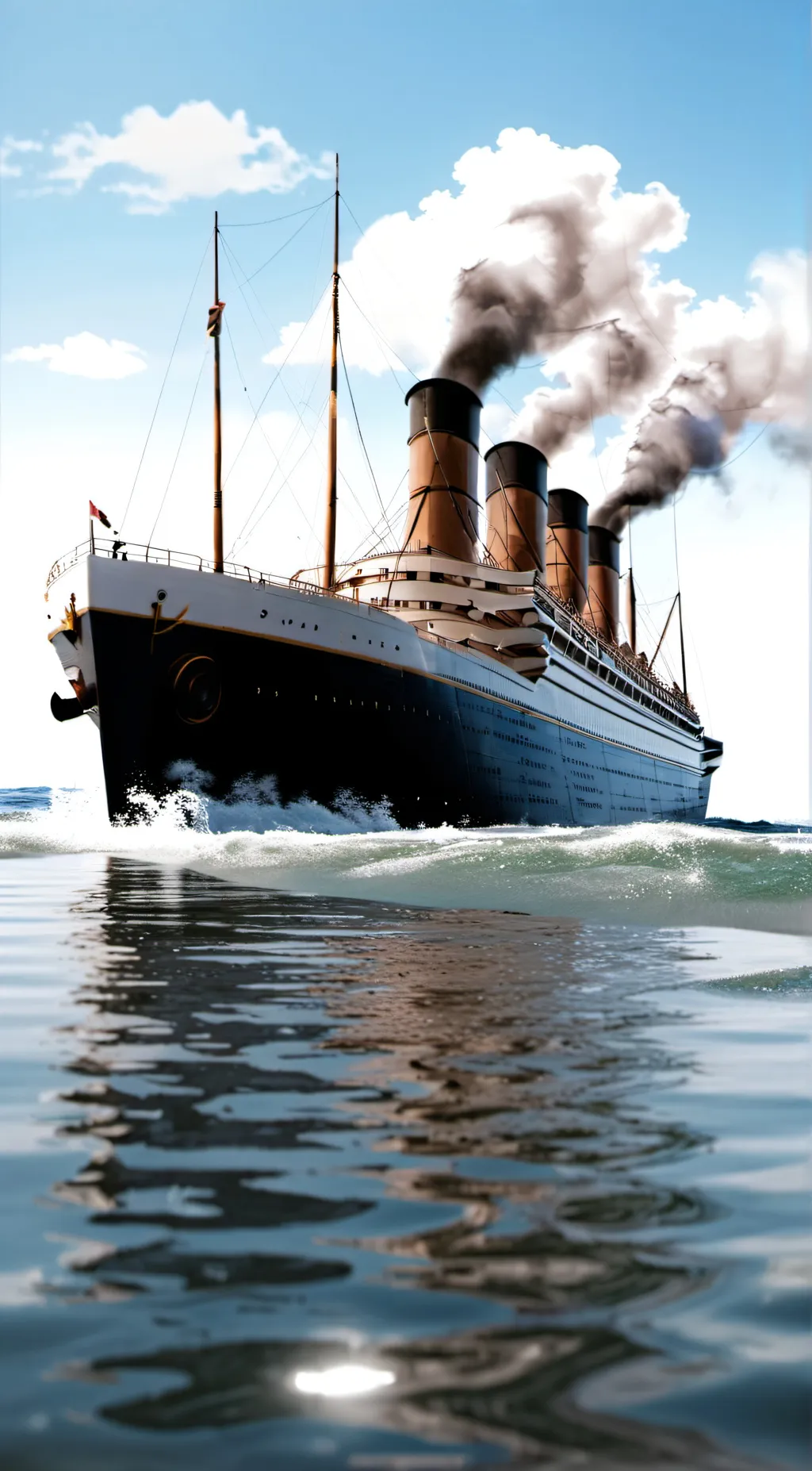 ai character: R.M.S. Titanic background