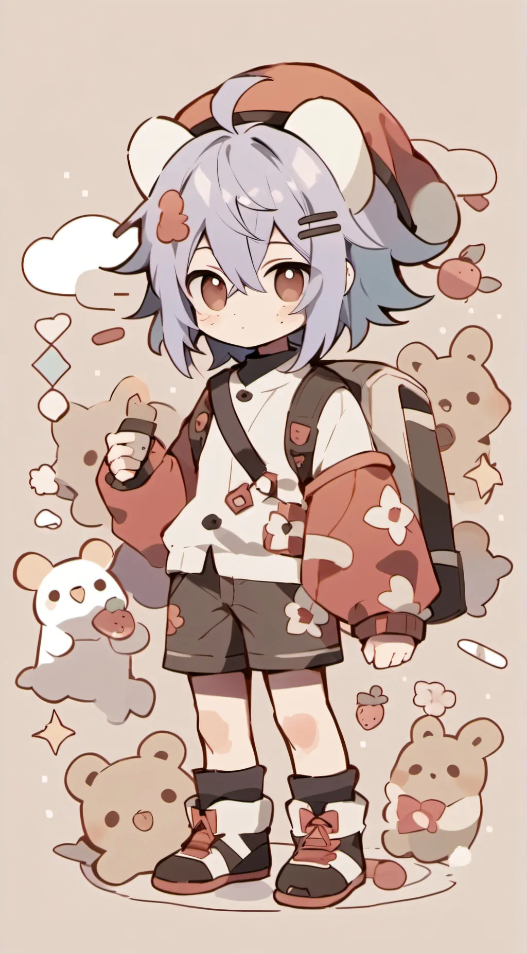 ai character: Andy background