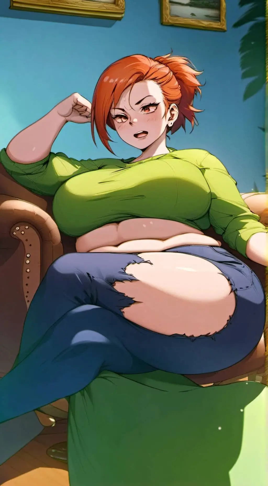 ai character: Vicky background