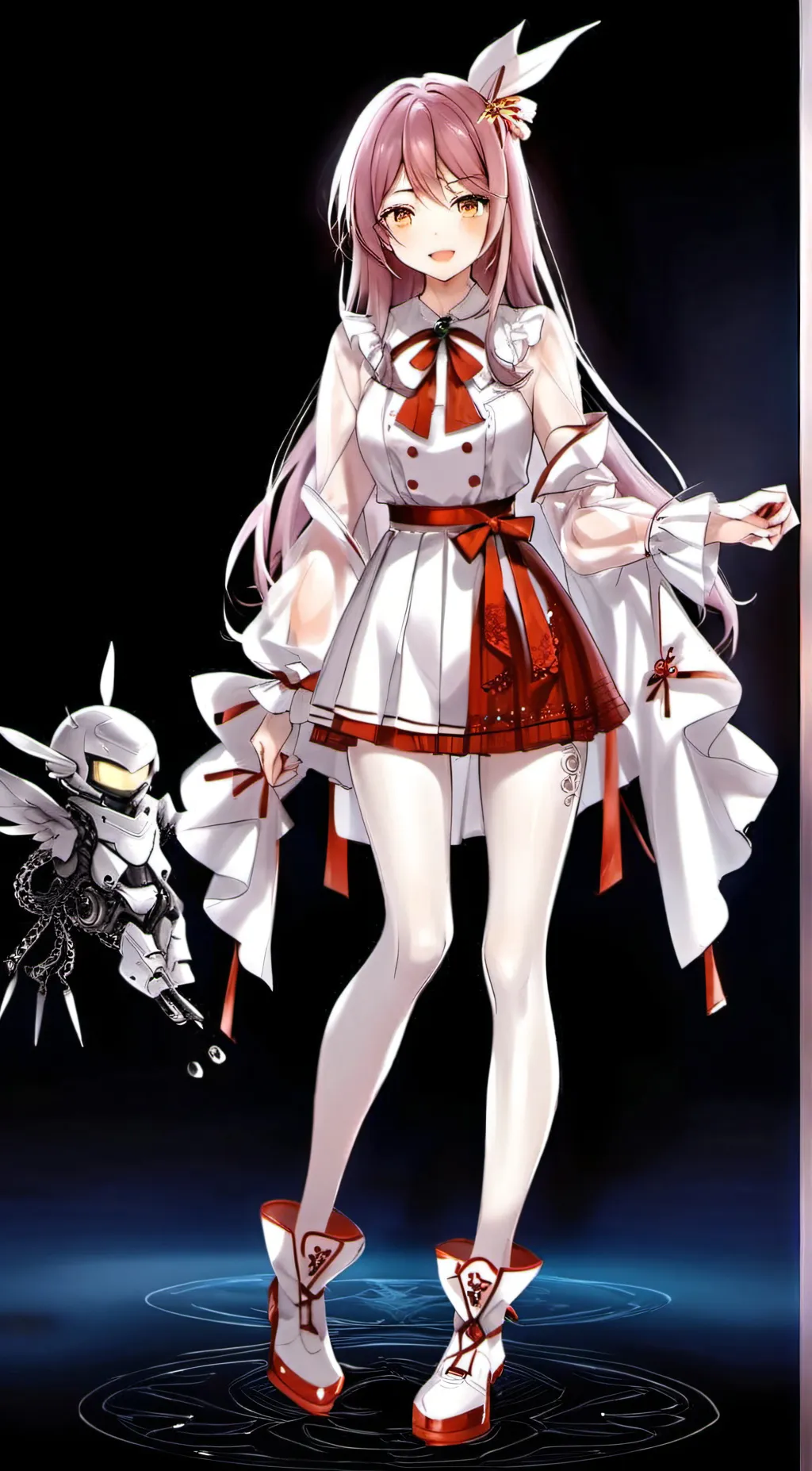 ai character: holly background