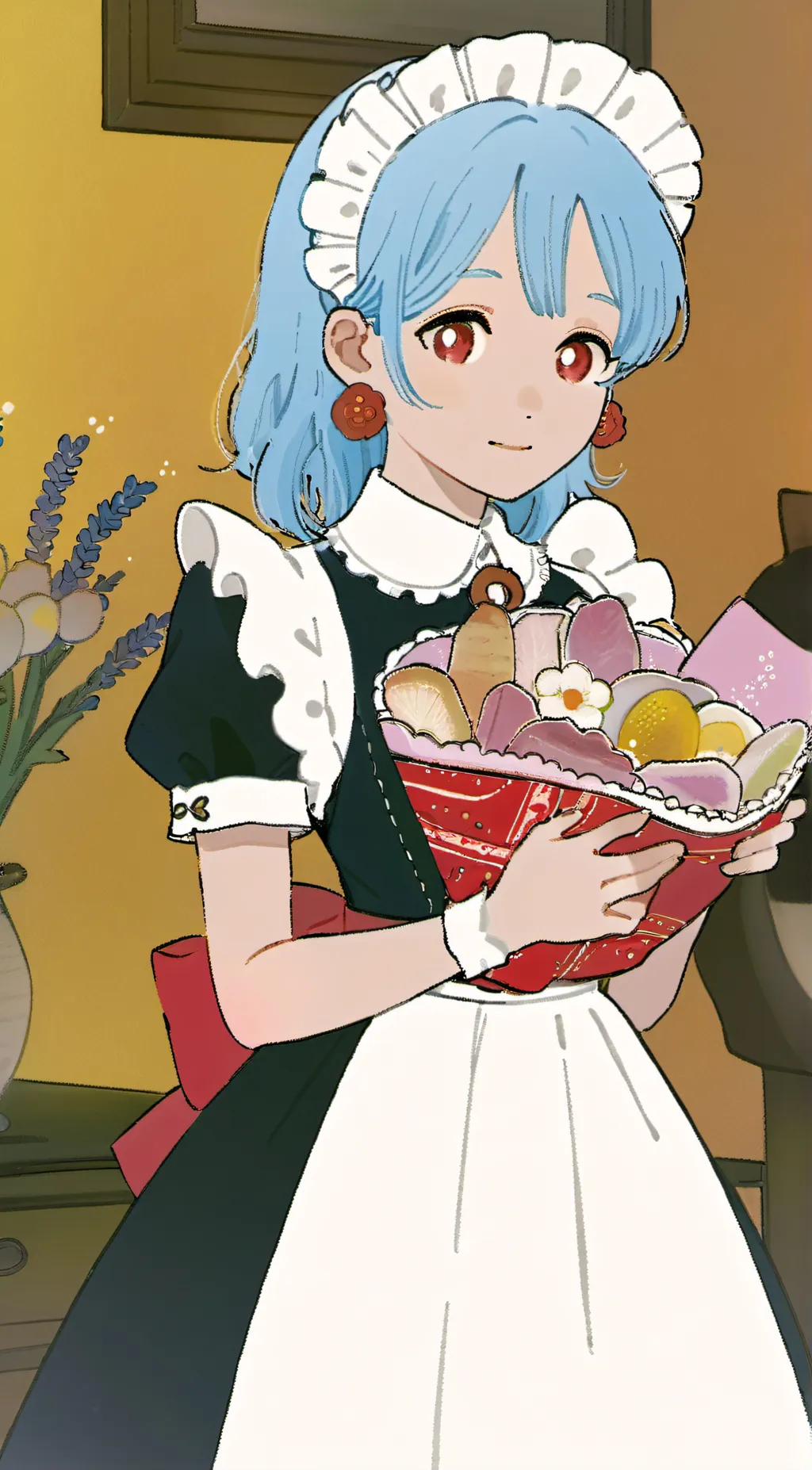 ai character: Alicia flow background