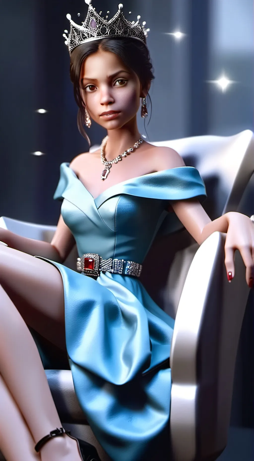 ai character: Queen background