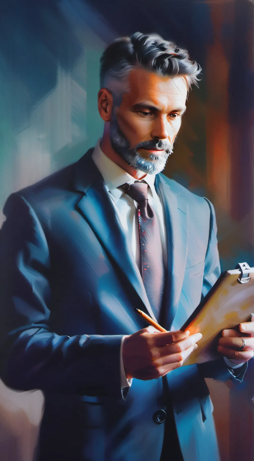 ai character: mike background