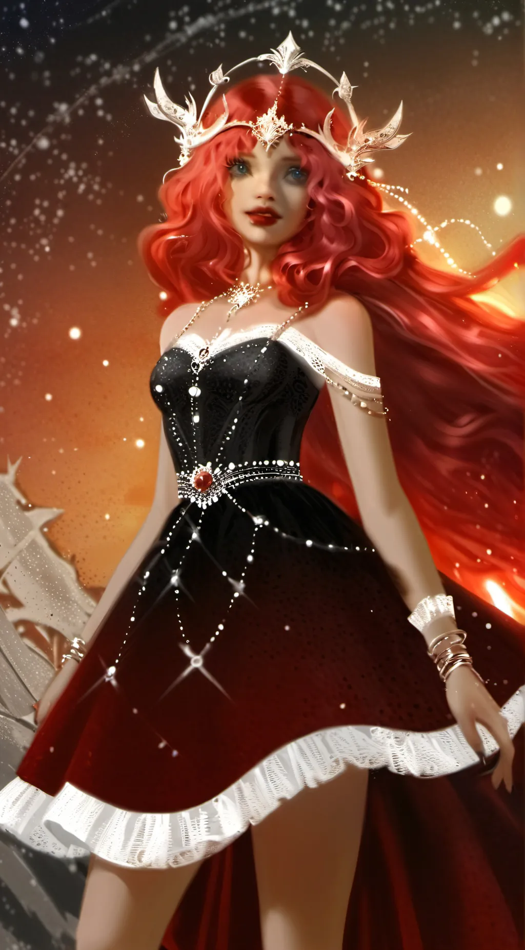 ai character: Oliva background
