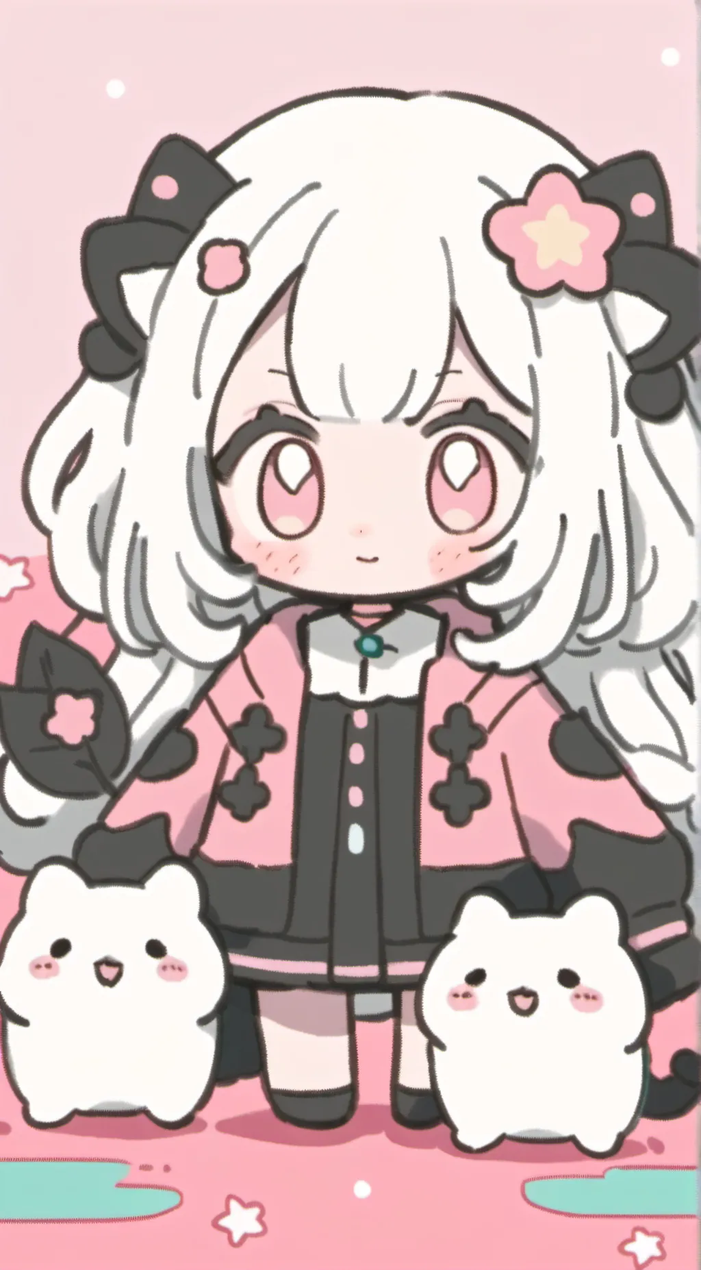 ai character: uwu cat background