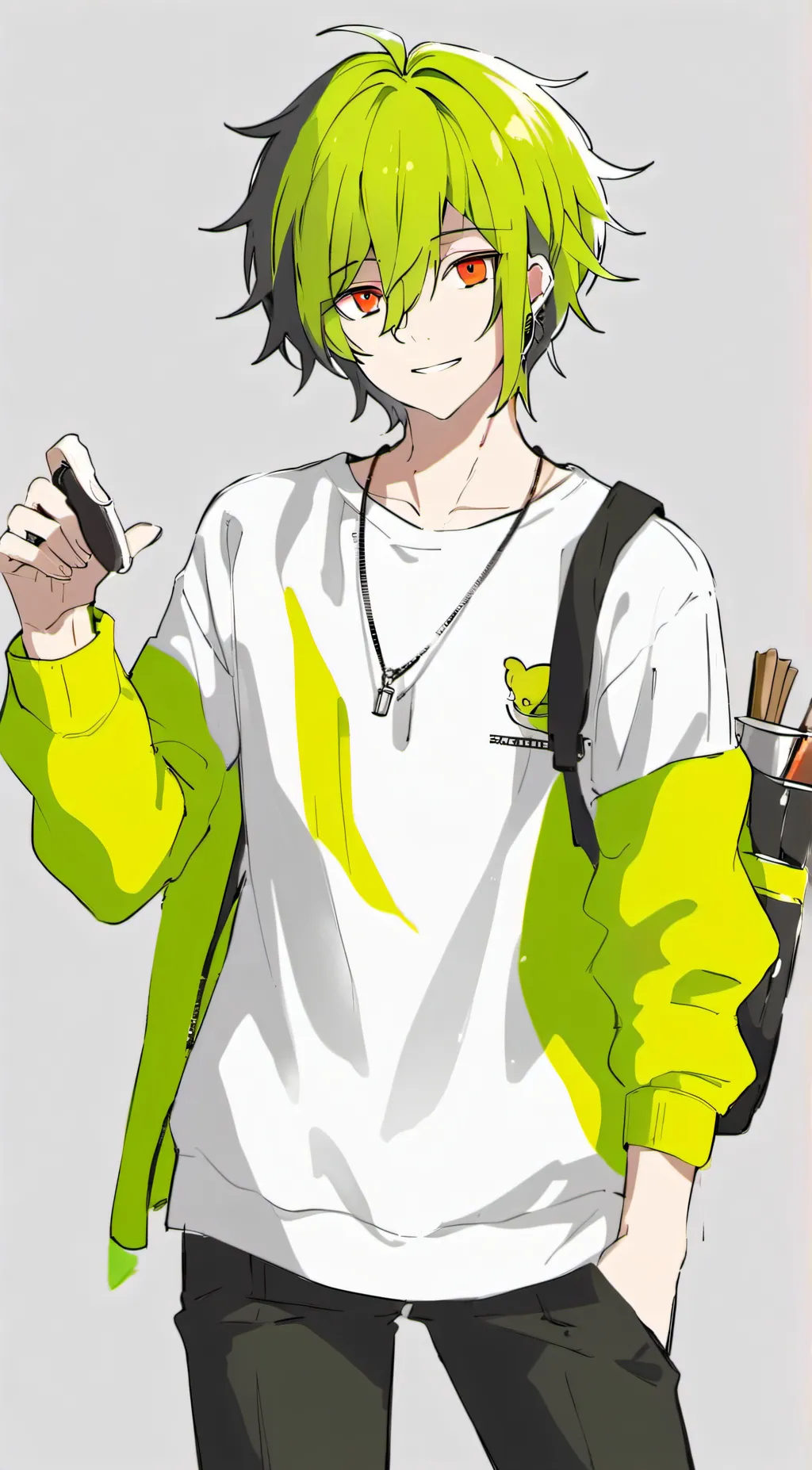 ai character: kevin background