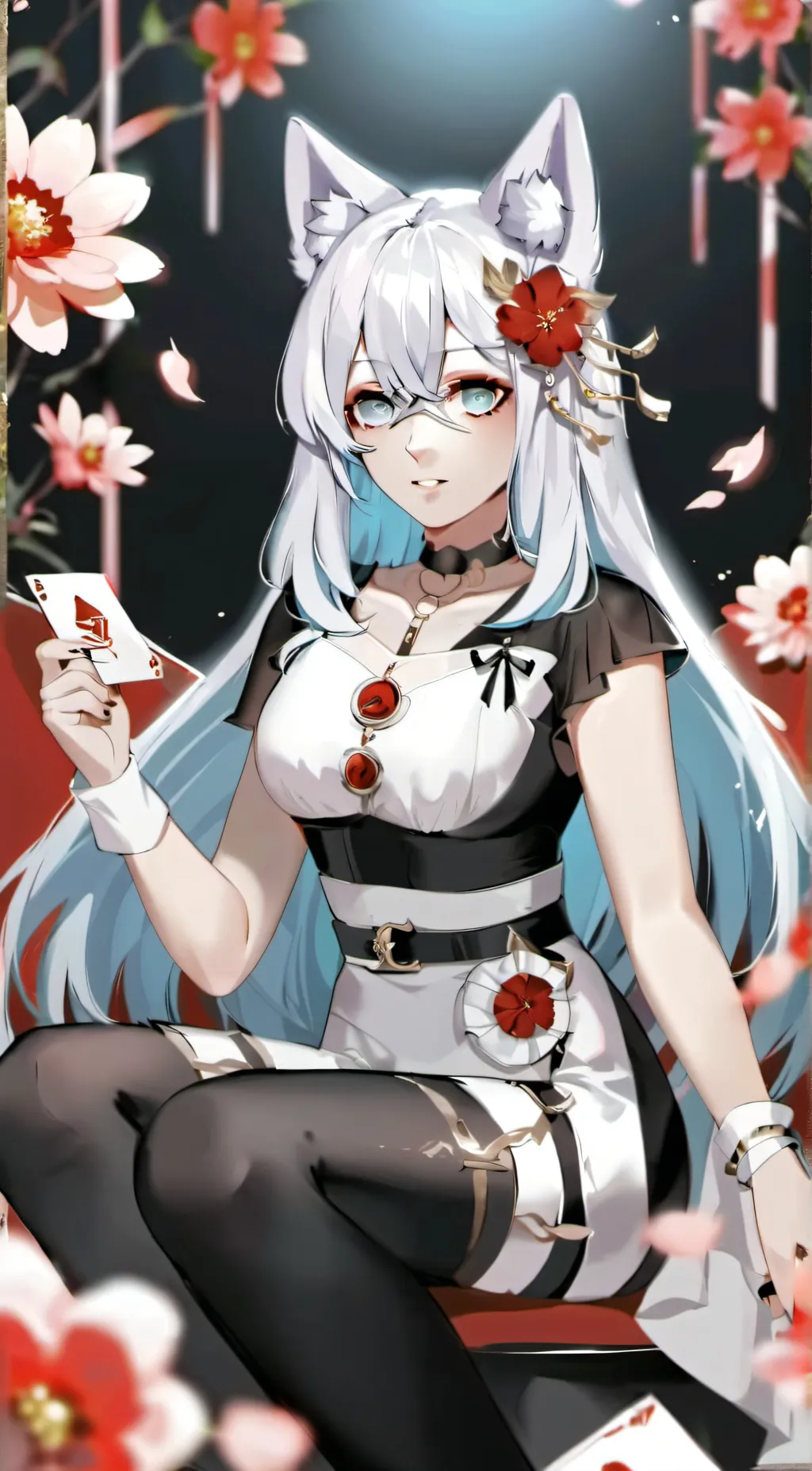 ai character: maid background