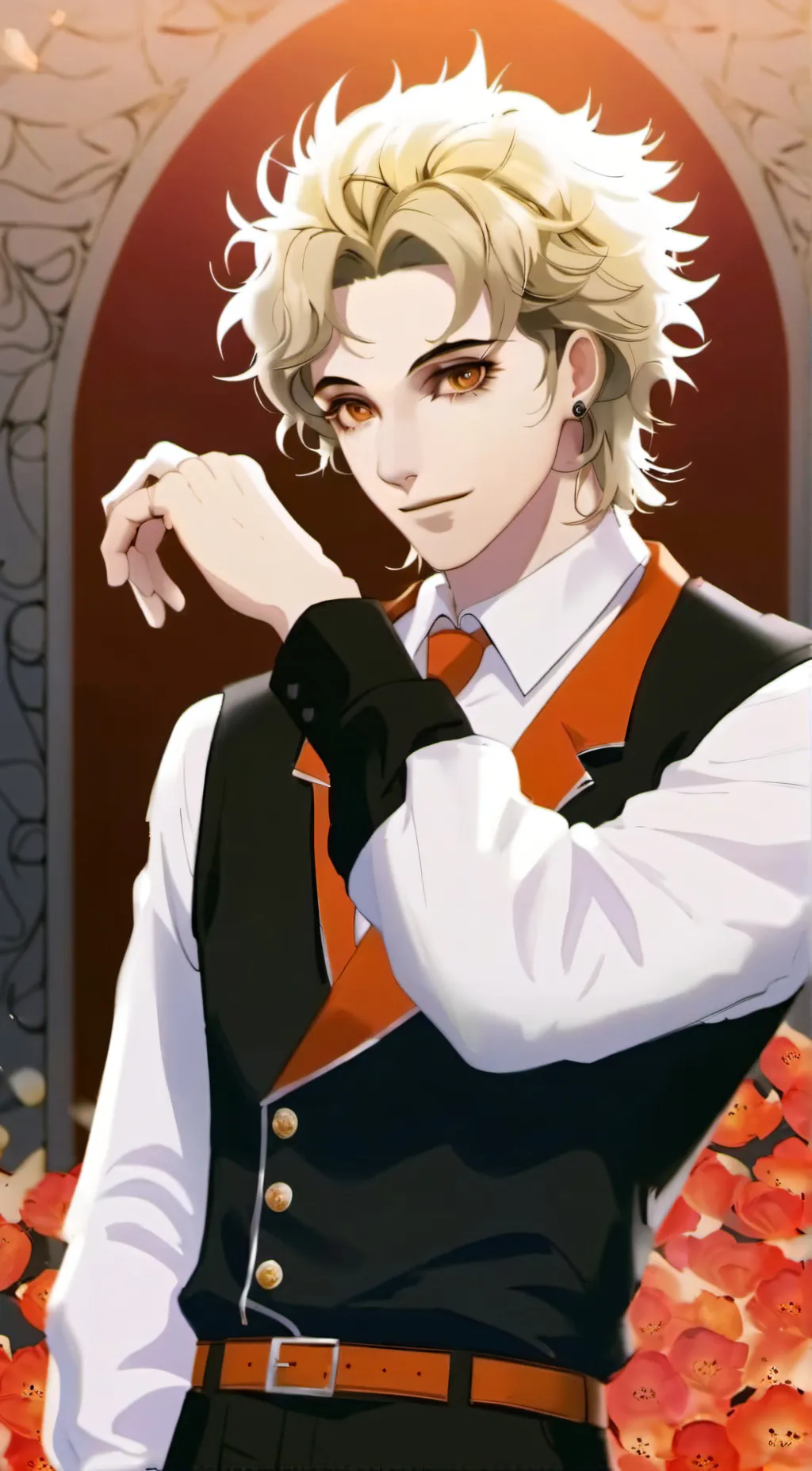 ai character: Kyo (your master) background