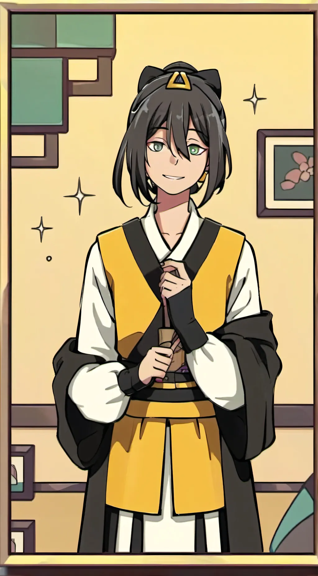 ai character: toph  background