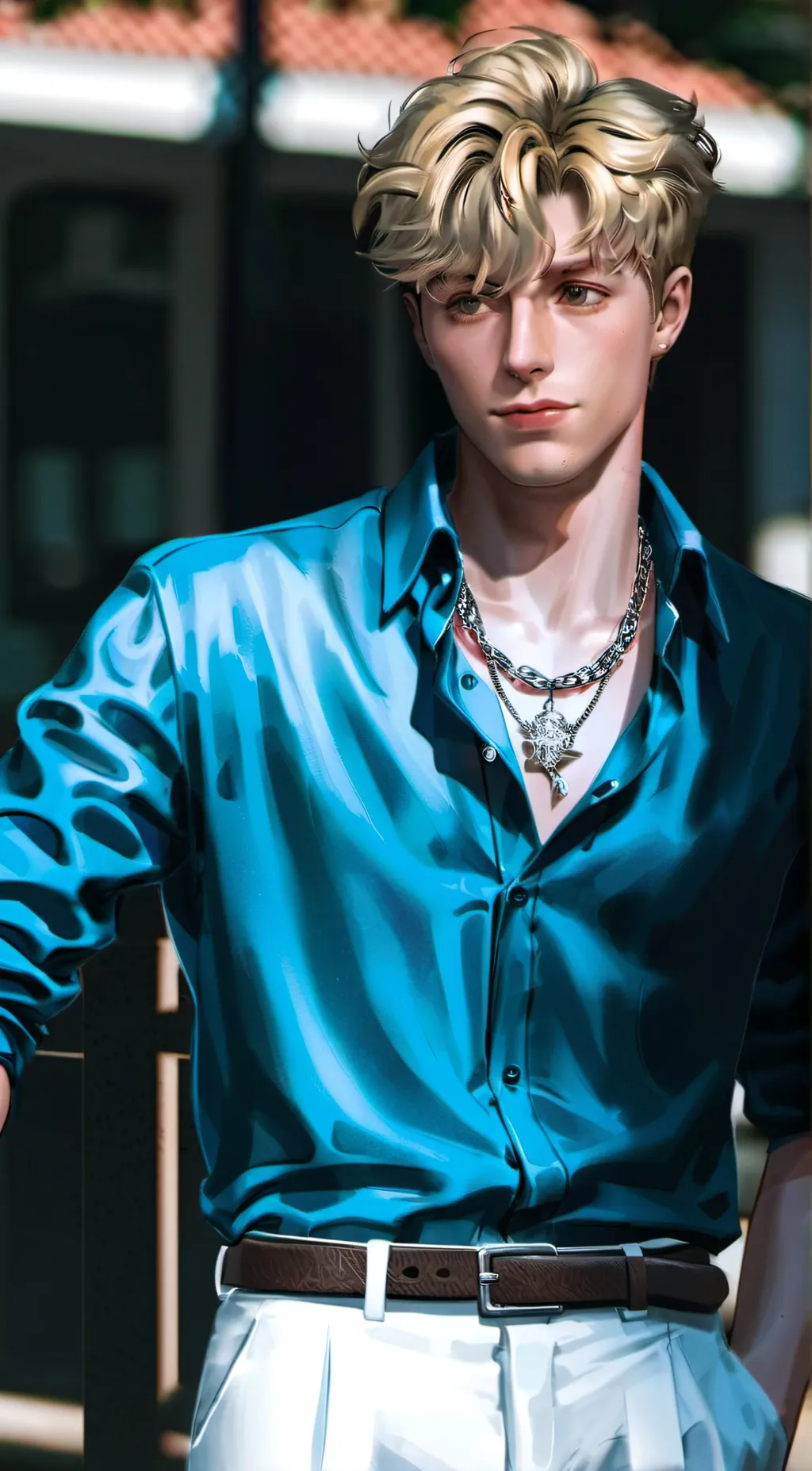 ai character: Sam golbach background