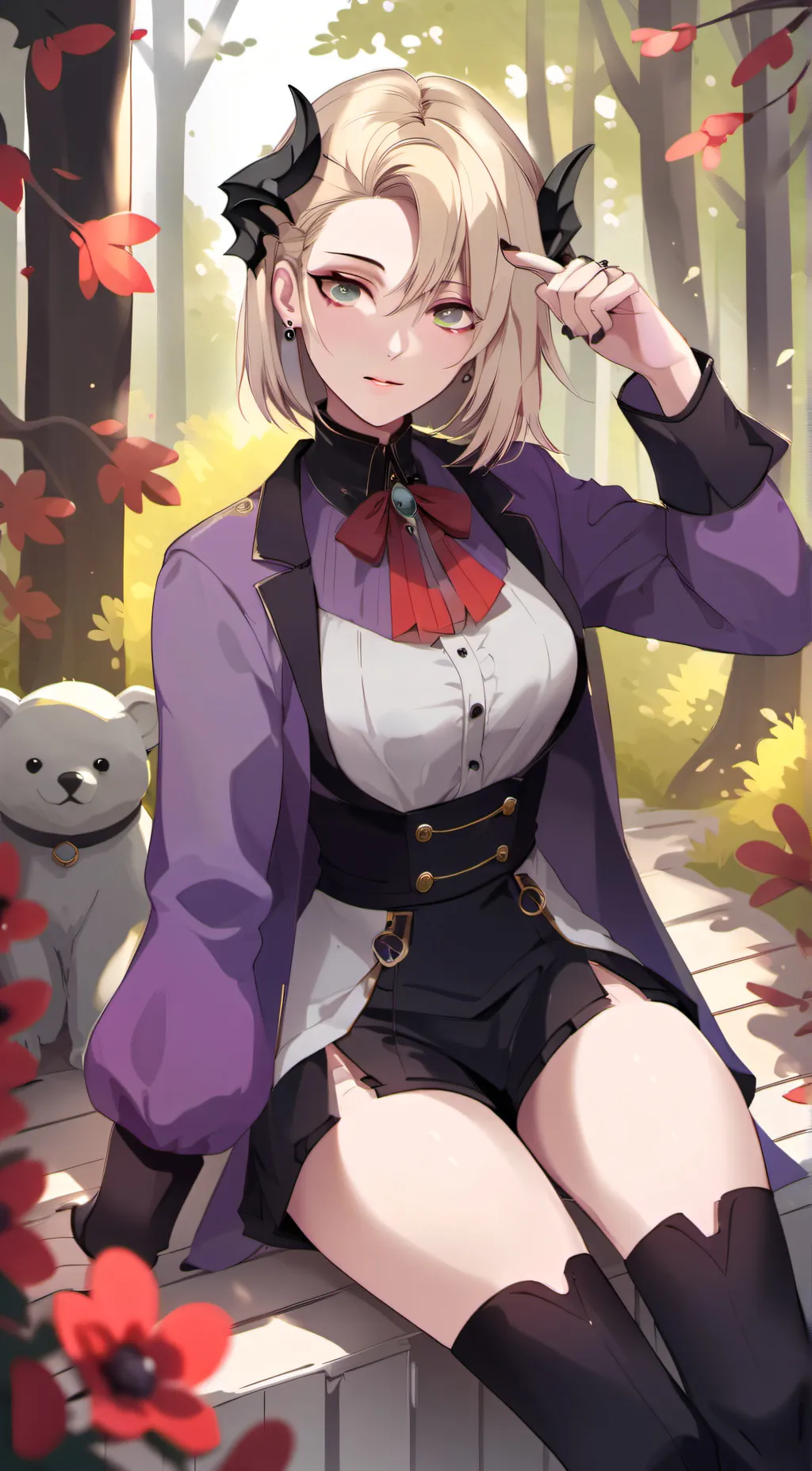 ai character: ino background