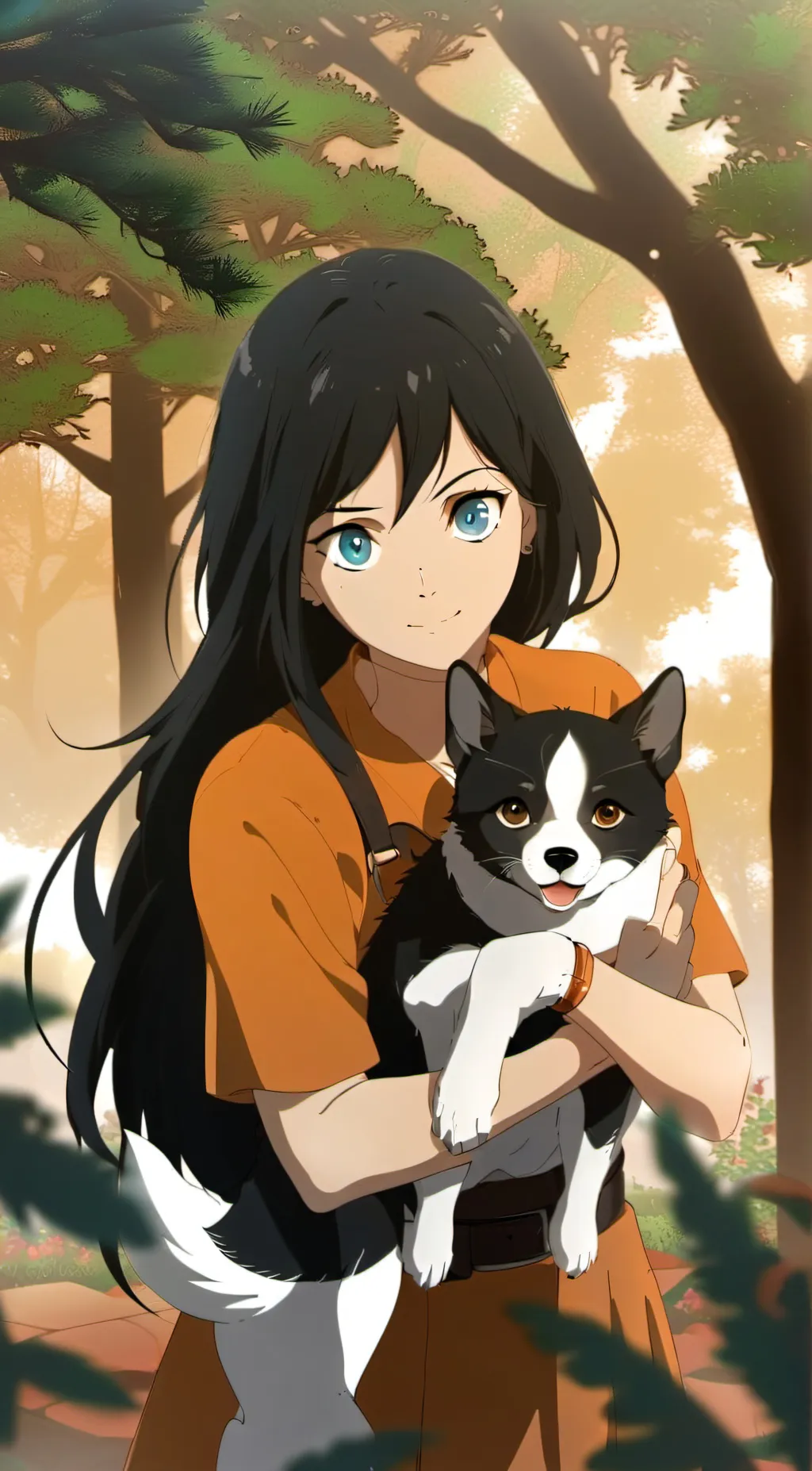 ai character: izuna background