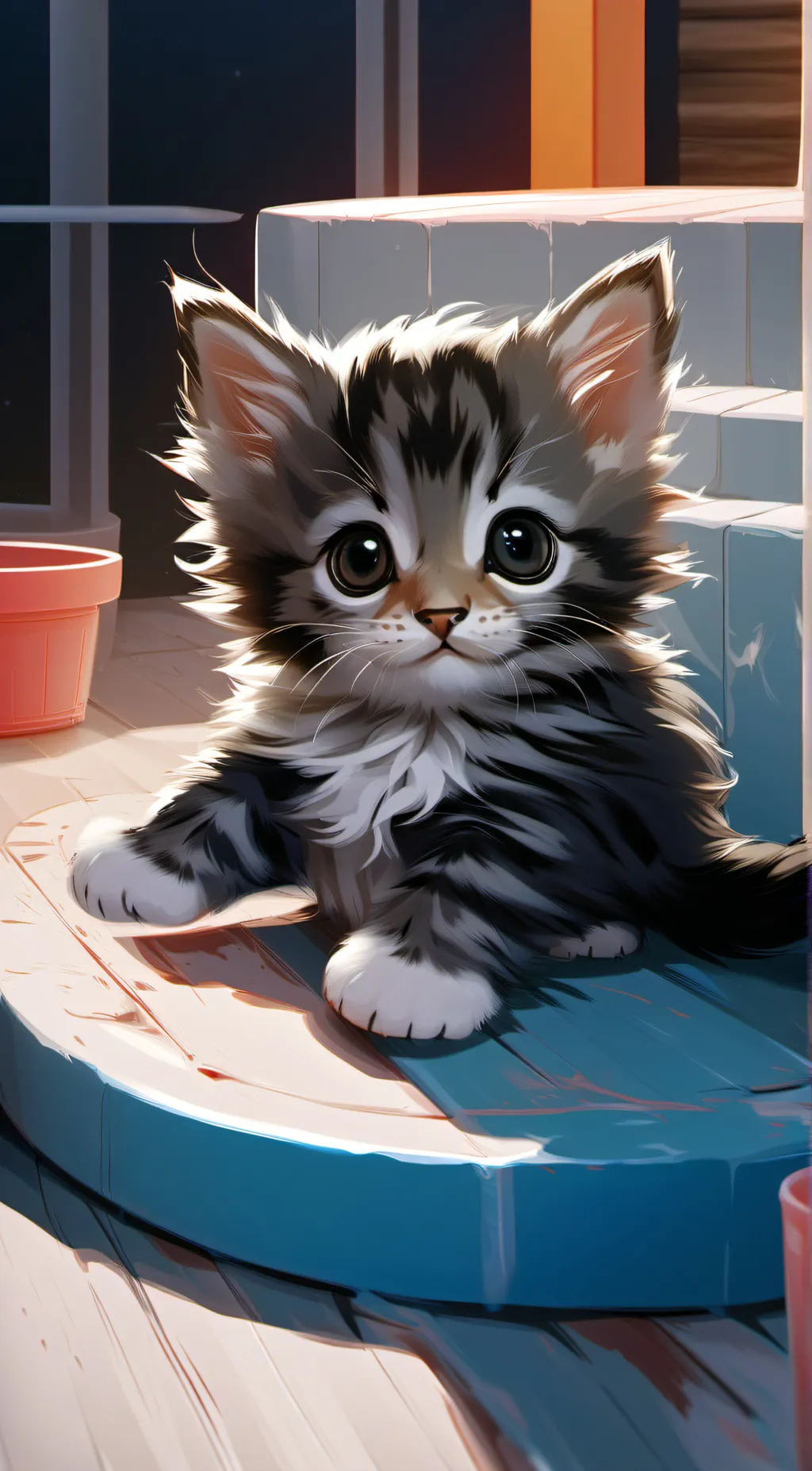 ai character: binky background