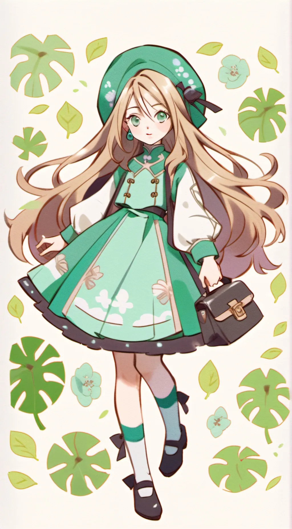 ai character: Charlotte Aulin background