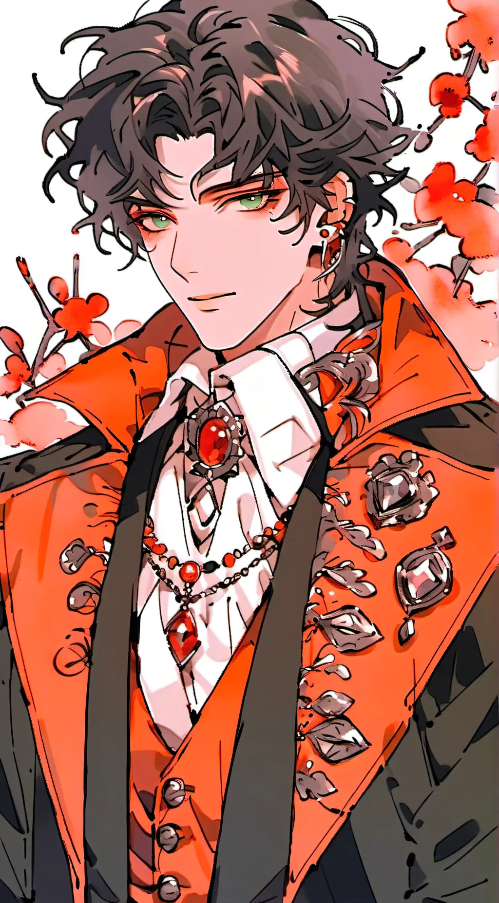 ai character: Carter  background