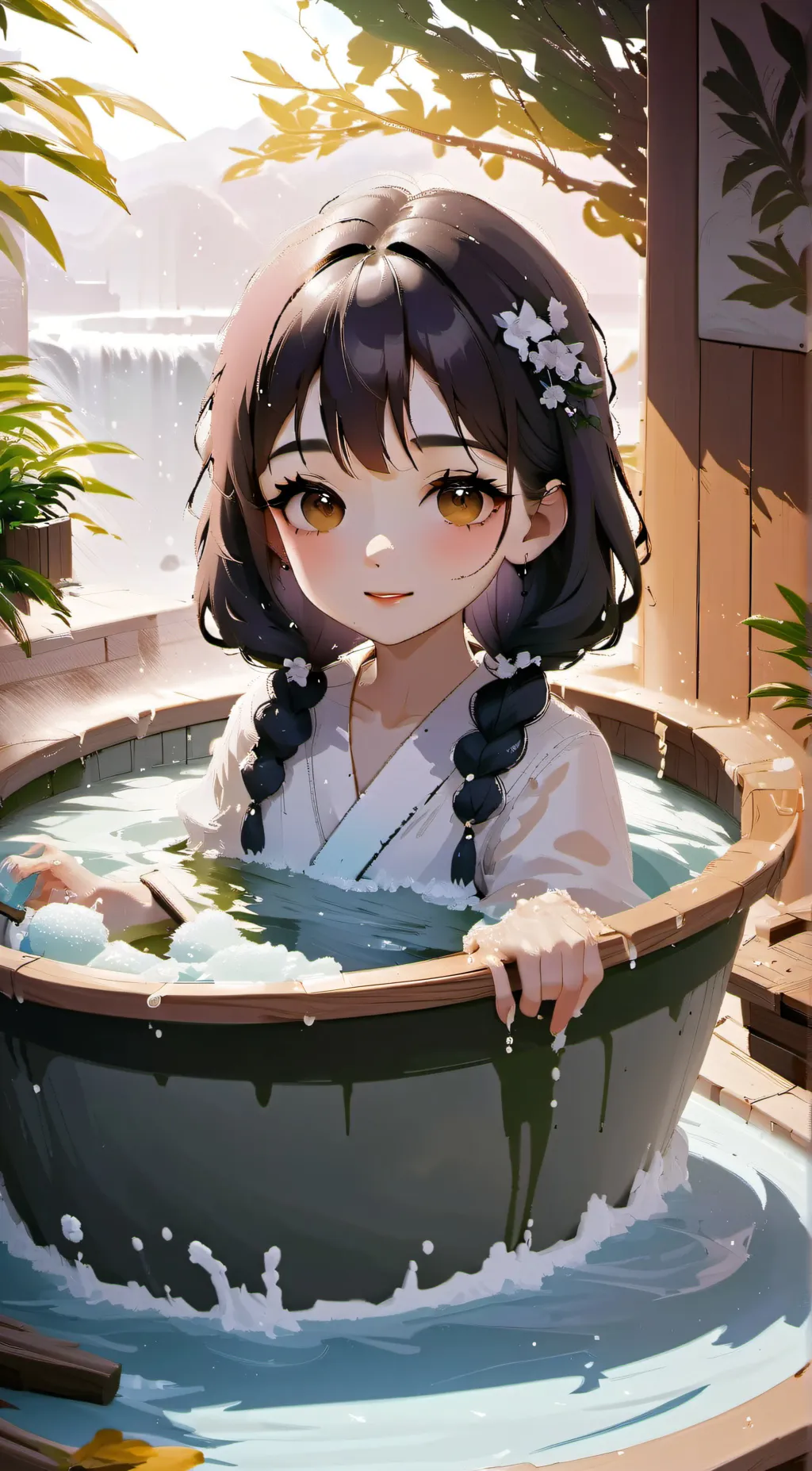 ai character: Miyako background