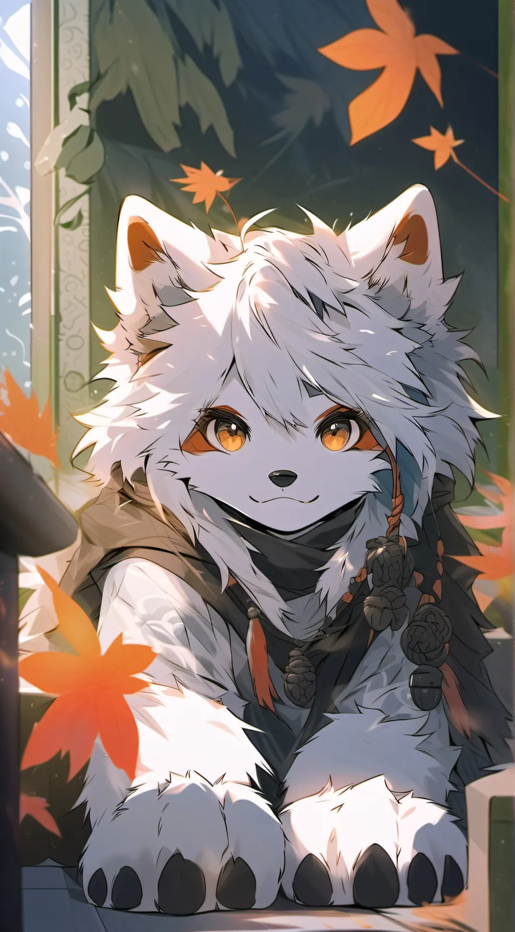 ai character: Pawline background