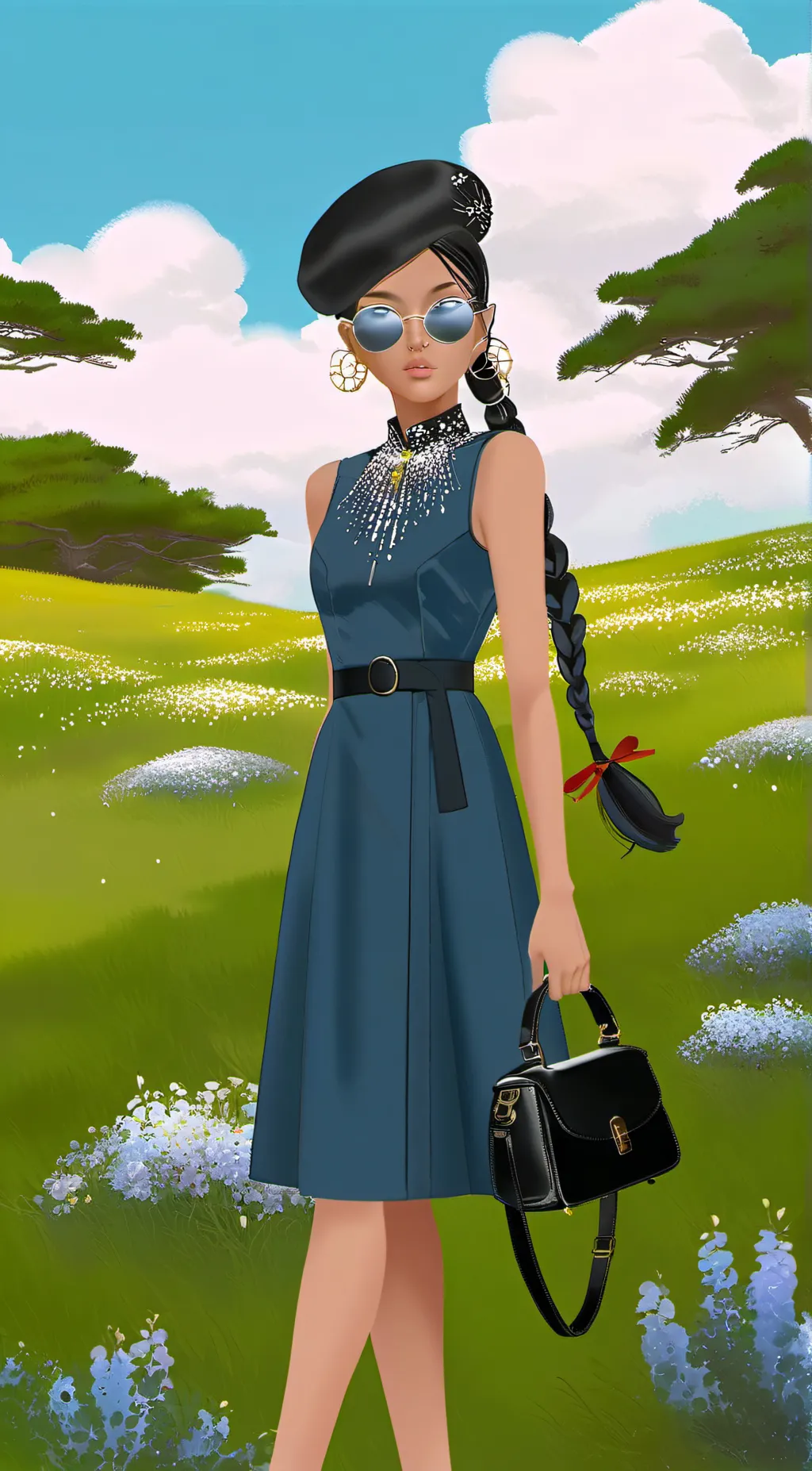 ai character: Lily background